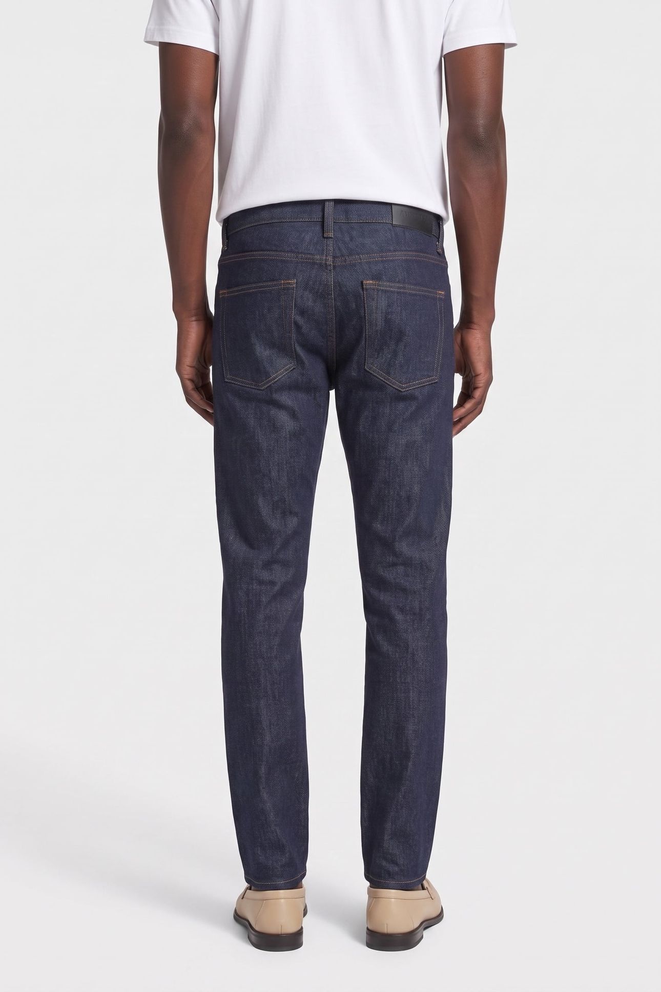 SLIM BLUE DENIM JEANS BLUE BRUT 2