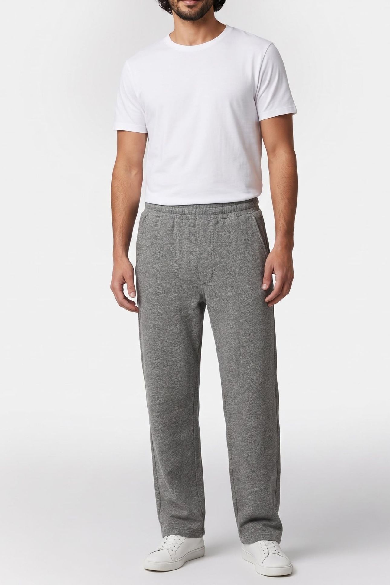 PLOMER SWEAT PANTS GRIS CHINE 1