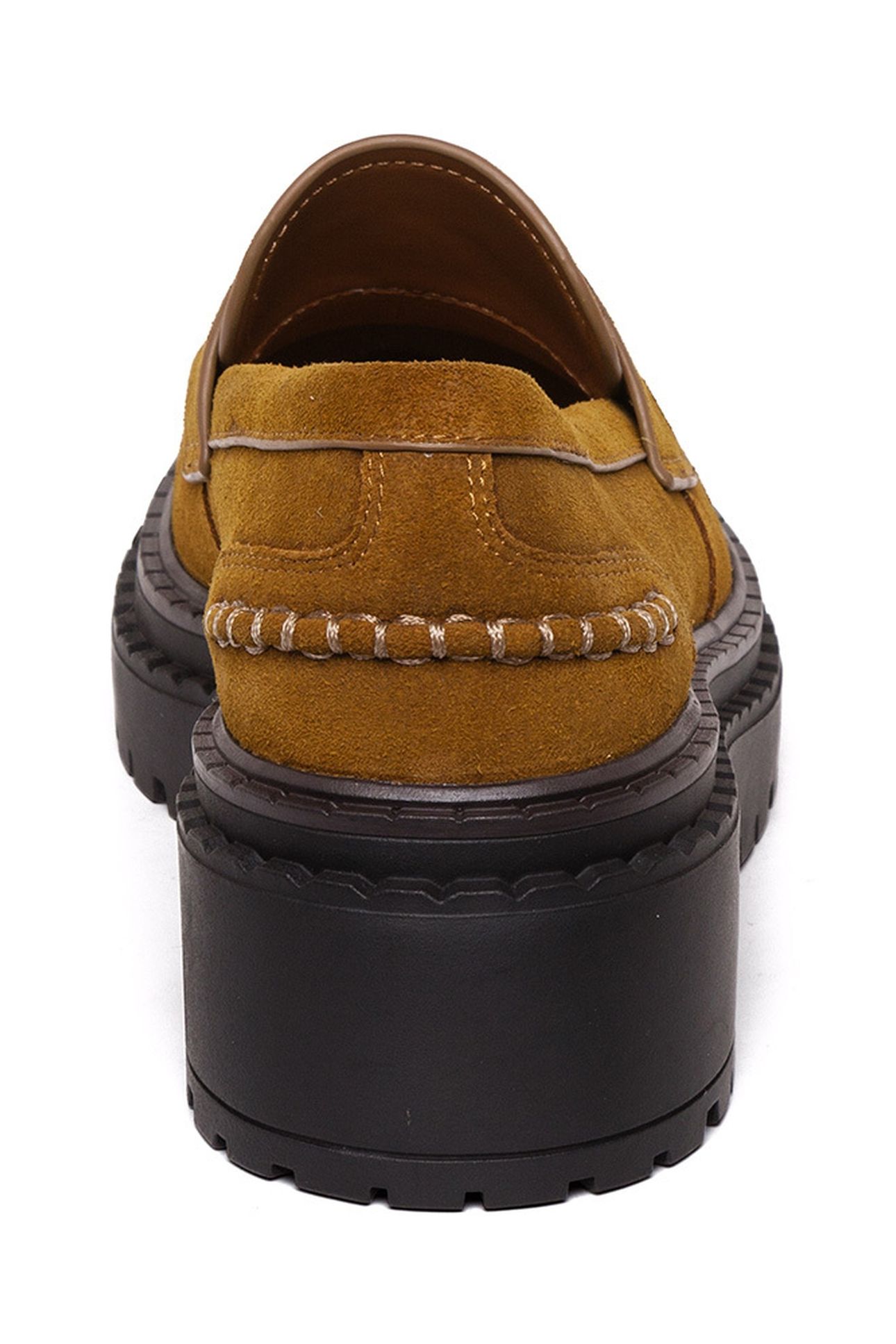 PURSUIT FLAT SHOES CHESTNUT SUEDE 4