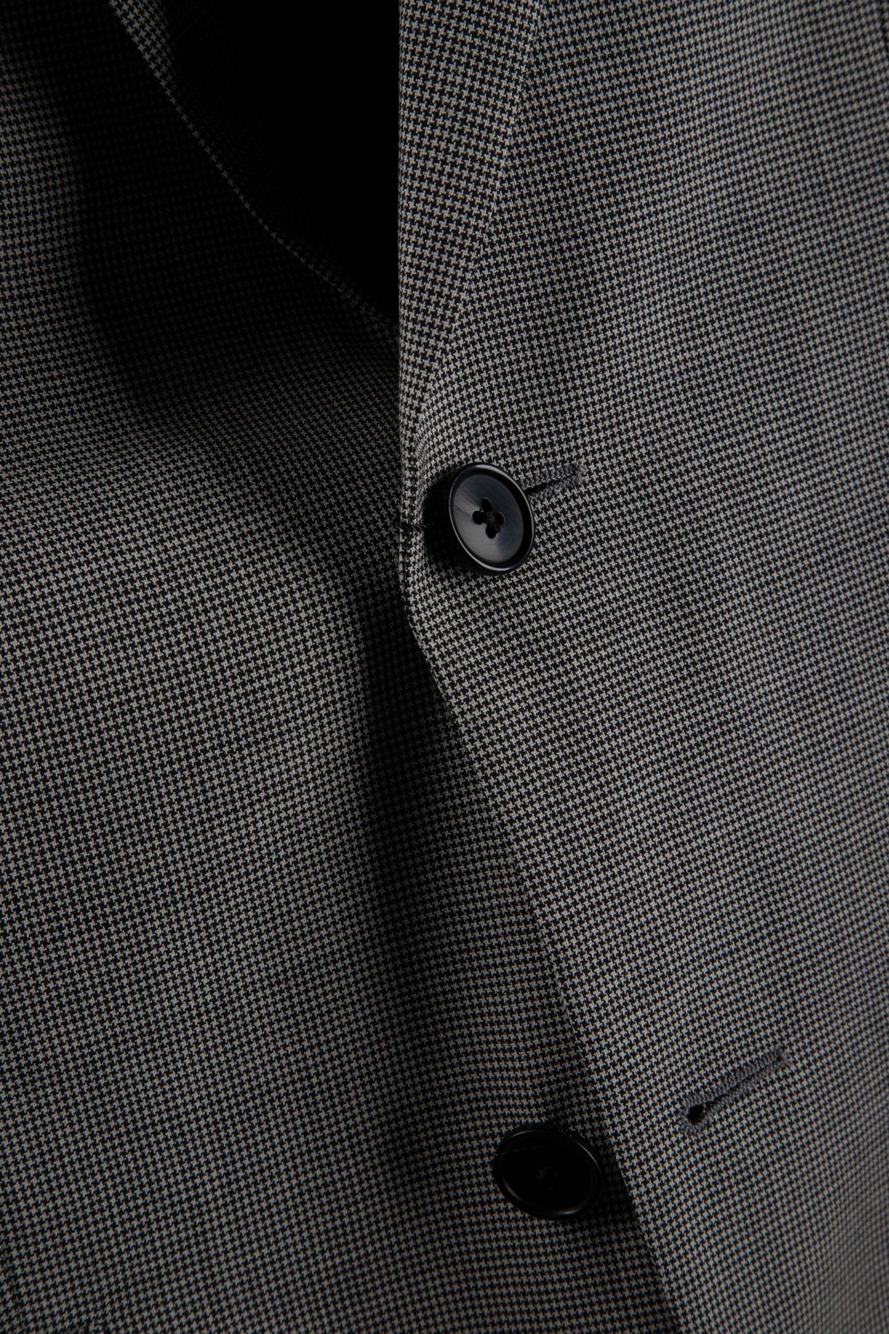 LS HOUNDSTOOTH SLIM SUIT JACKET BRILLIANT WHITE 5