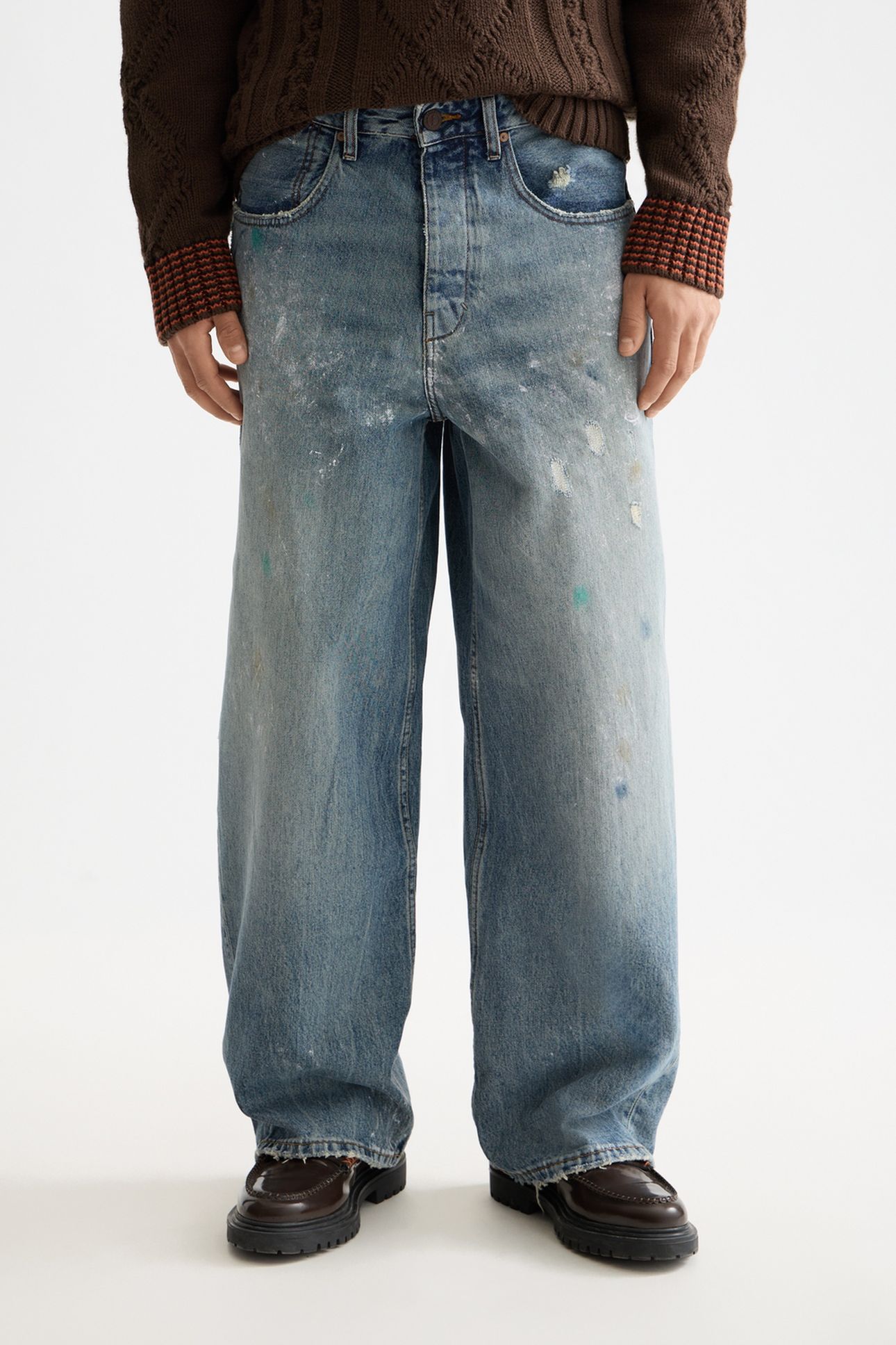 THE DAZE SUPER LOOSE FIT JEANS — PAINTERS DIARY 1