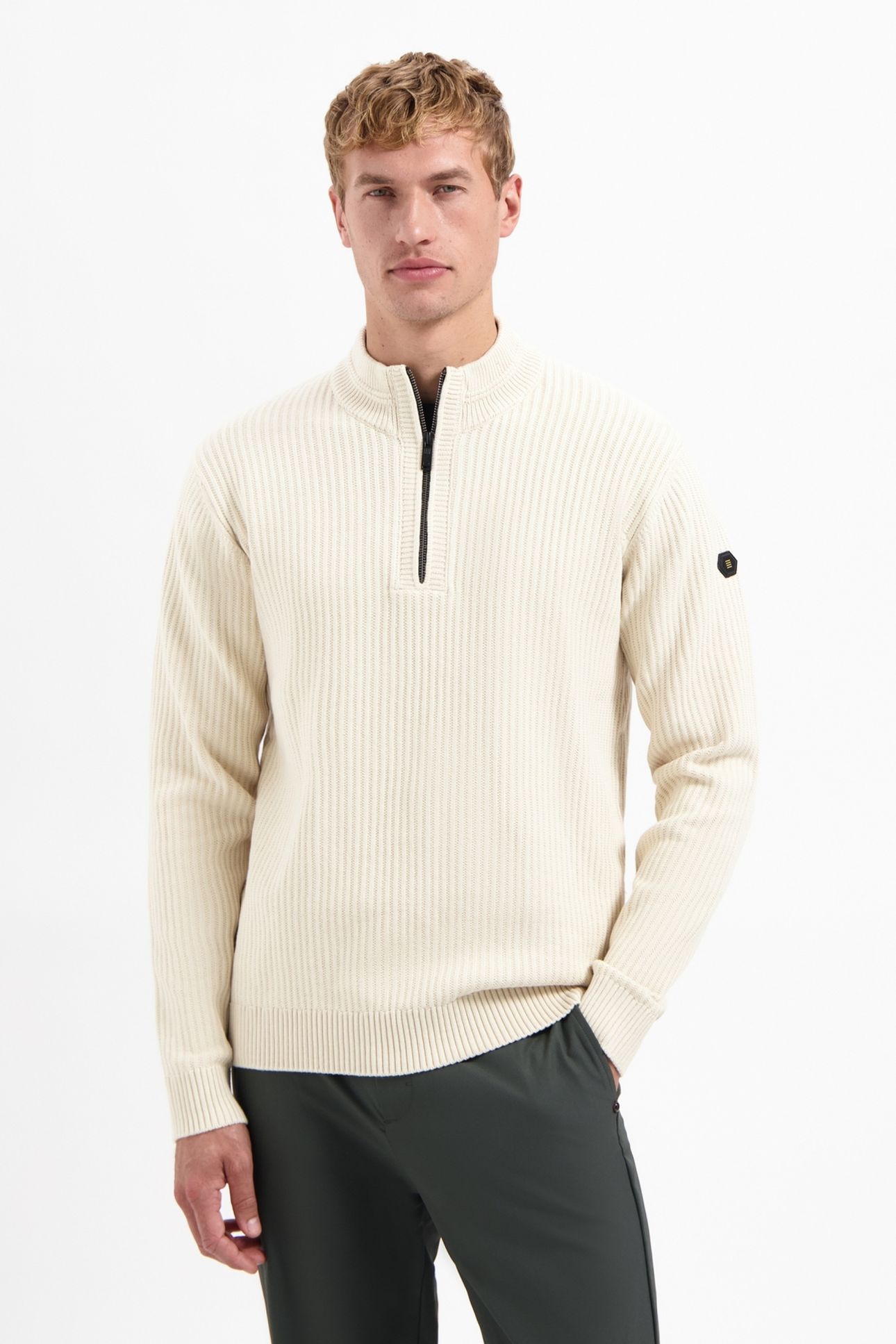 PULLOVER HALF ZIP RIB VARIATION KIT 1