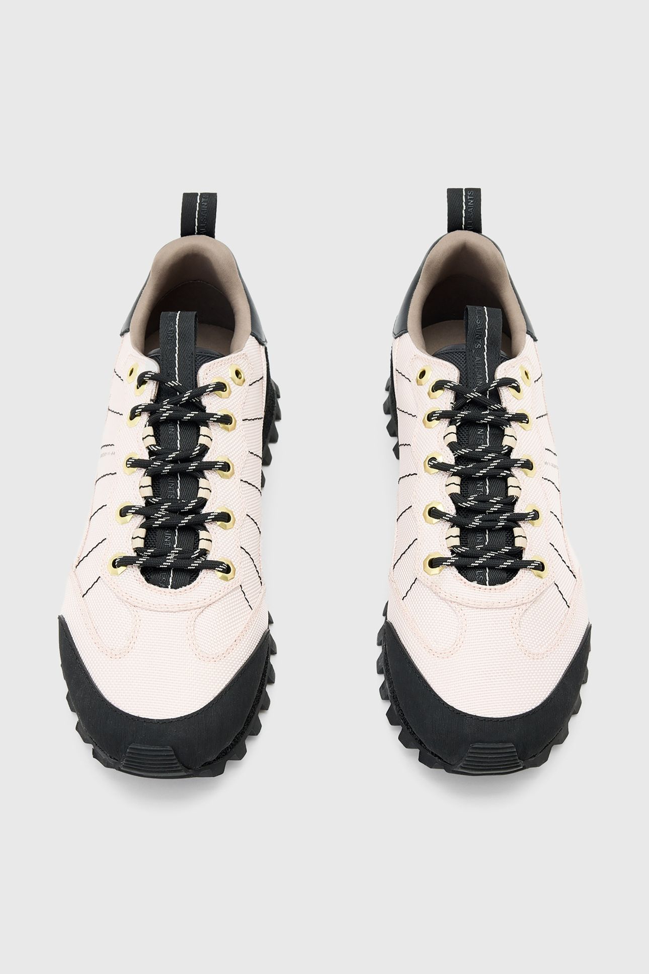 NEVIS SNEAKER BLUSH WHITE/BLACK 3