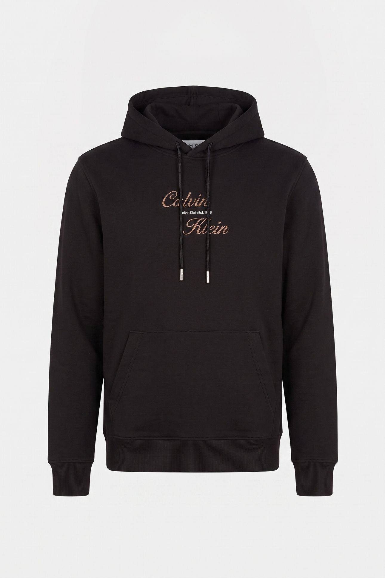 LONG SLEEVE CLASSIC 350GSM TERRY SCRIPT BLACK 3
