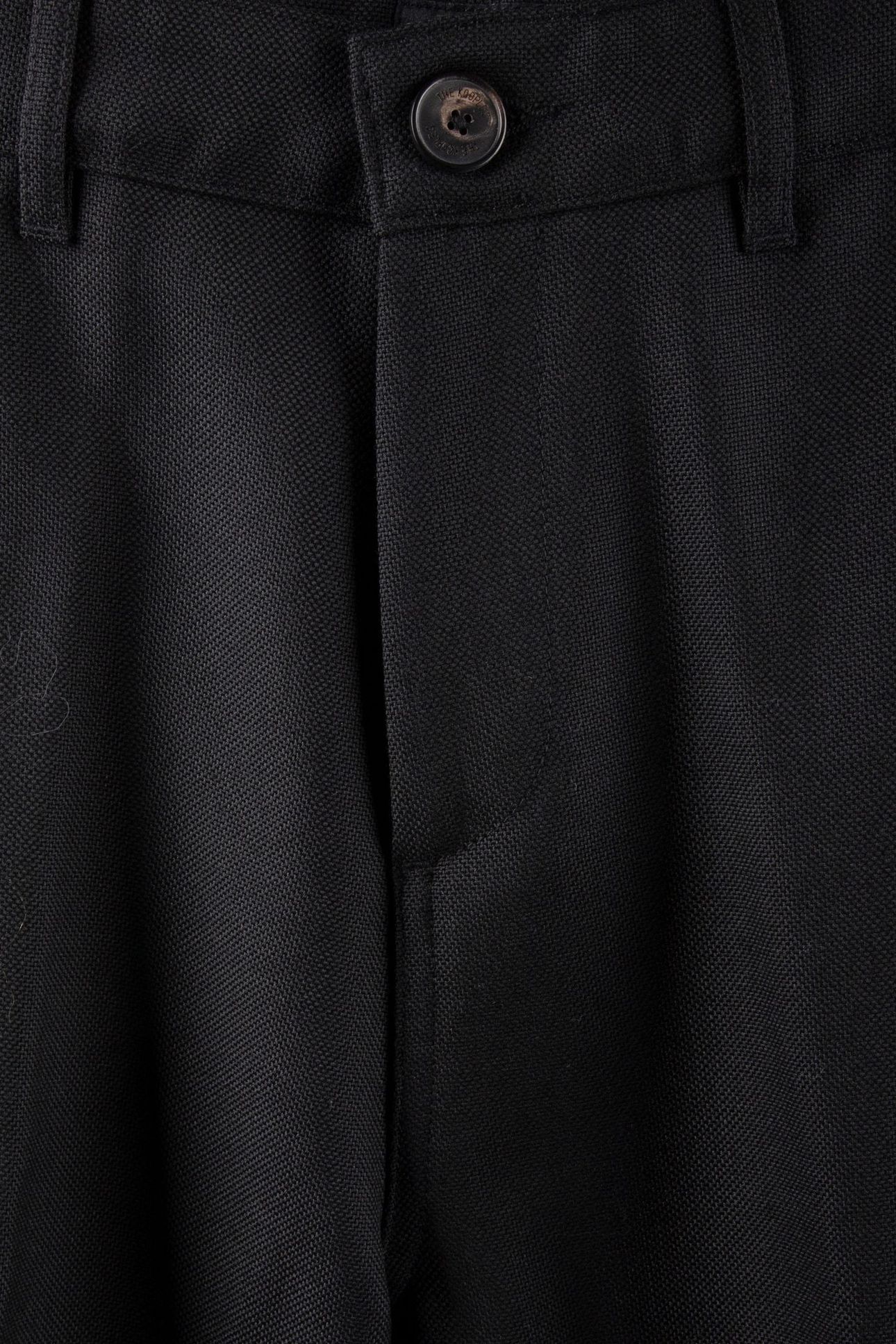 TROUSERS WITH PATCH POCKETS ON THE BACK BLACK 8
