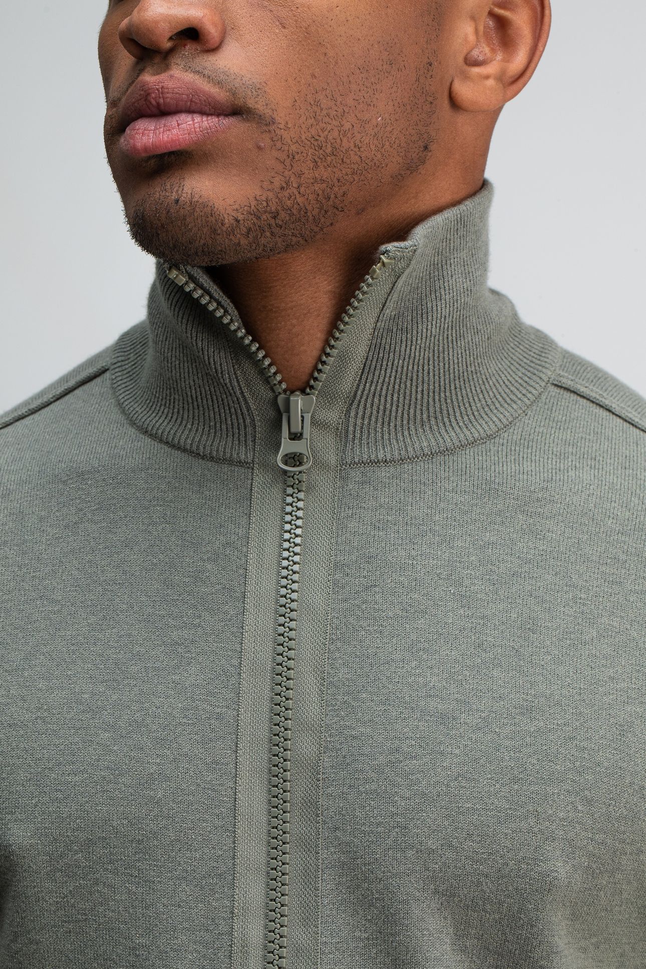 CLIFTON FULL ZIP GRANITE GREEN 5