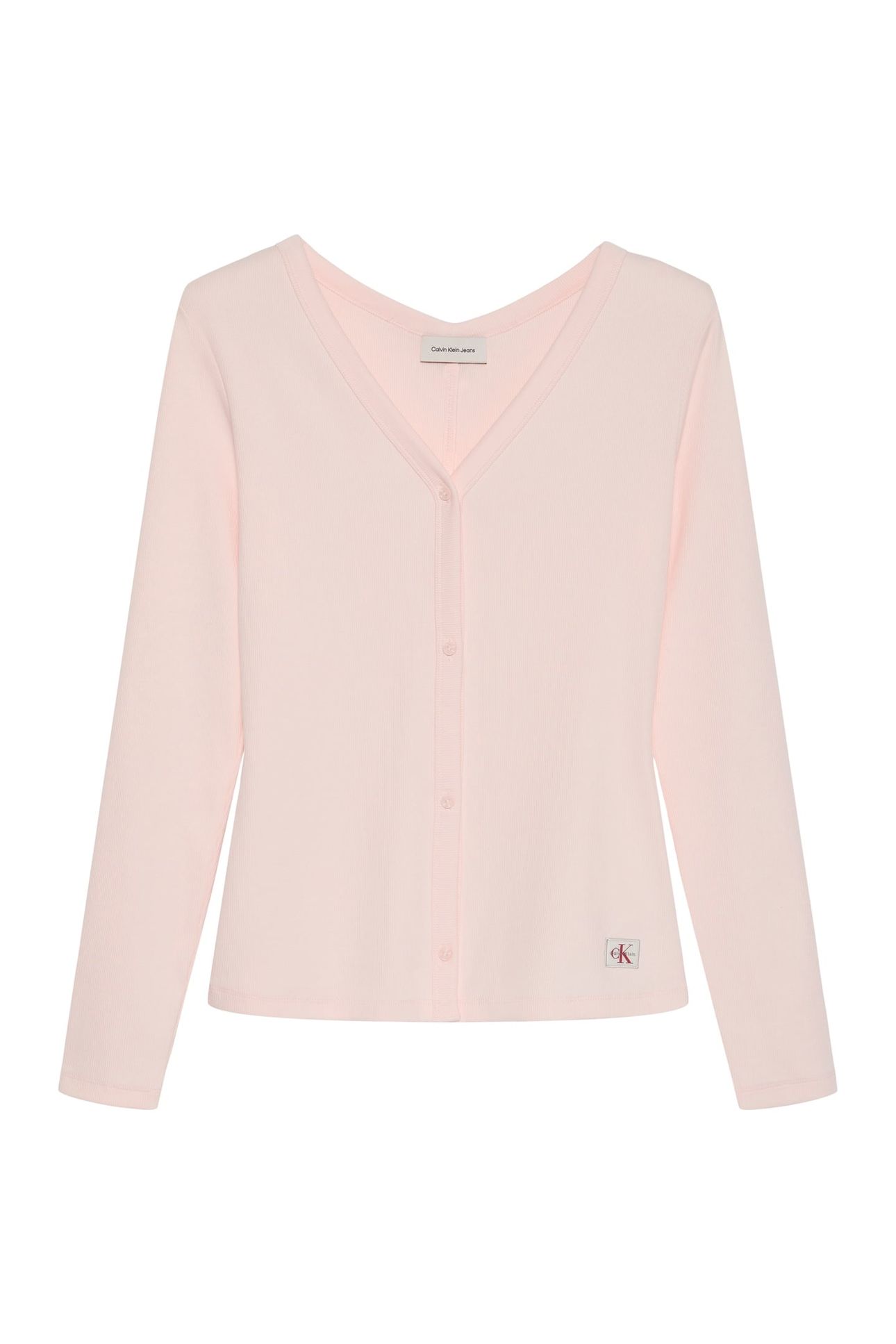 LONG SLEEVE HERITAGE LABEL BOMBER MANGANO CALCITE 3