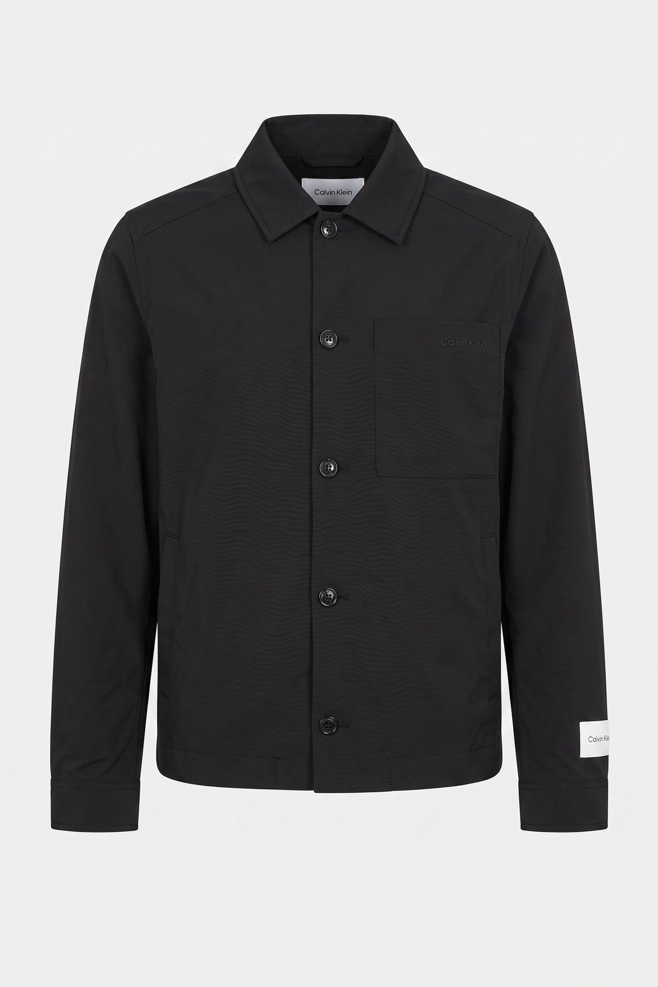 LS LYOCELL SHIRT JACKET BLACK 3