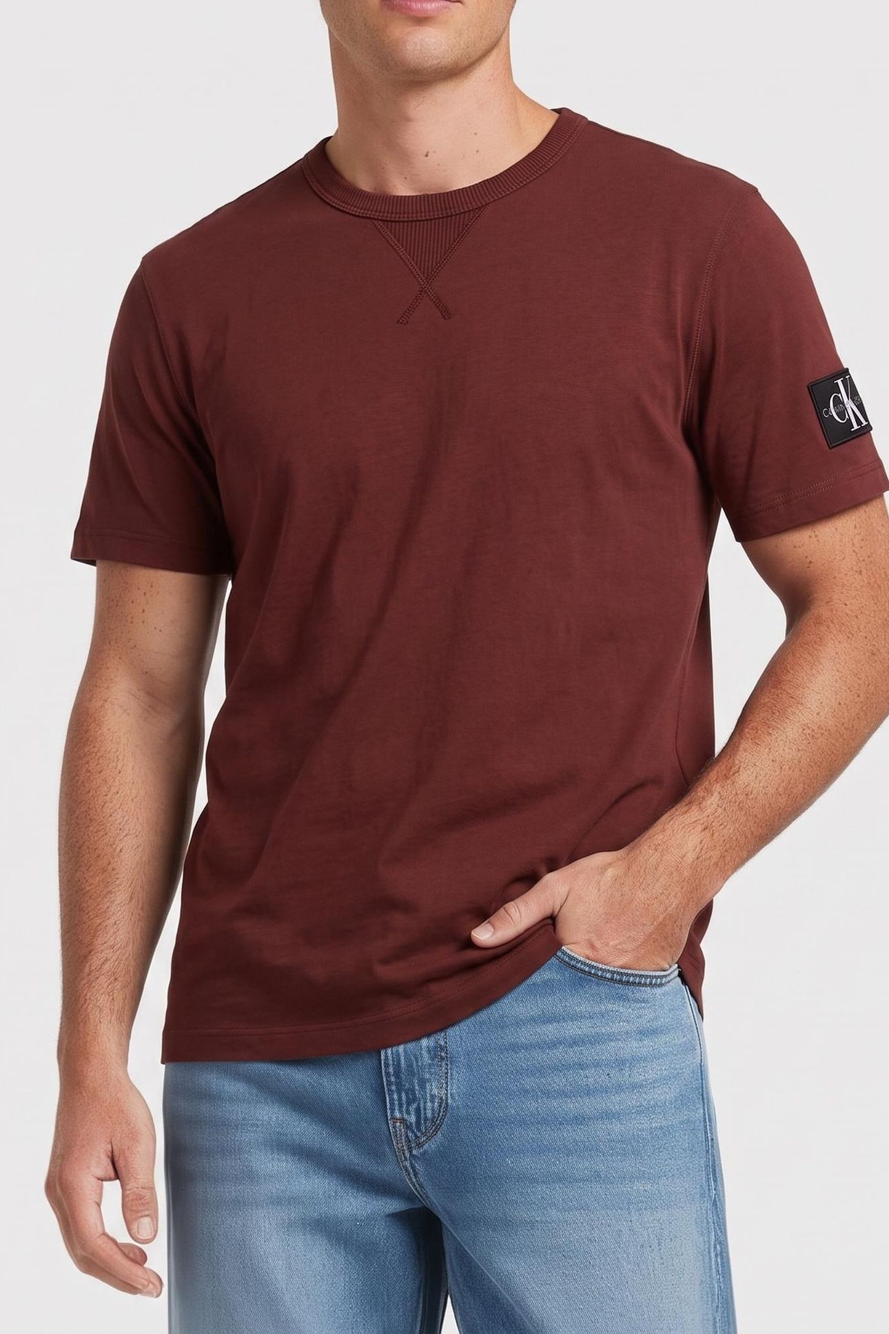 BADGE REGULAR TEE MOCHA MOMENT 1