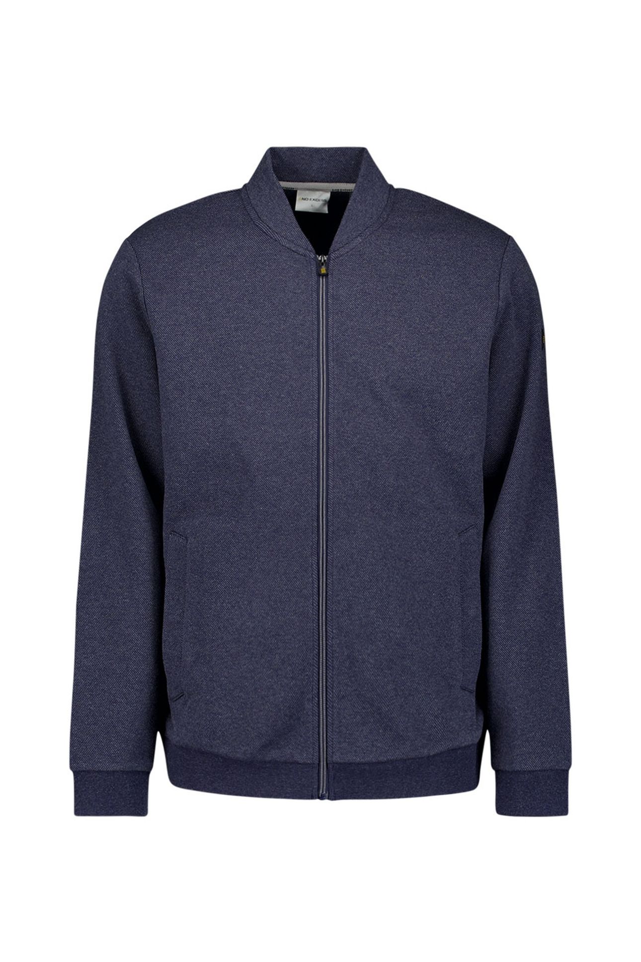 SWEATER FULL ZIP COLLEGE COLLAR TWILL RELIEF NIGHT 5