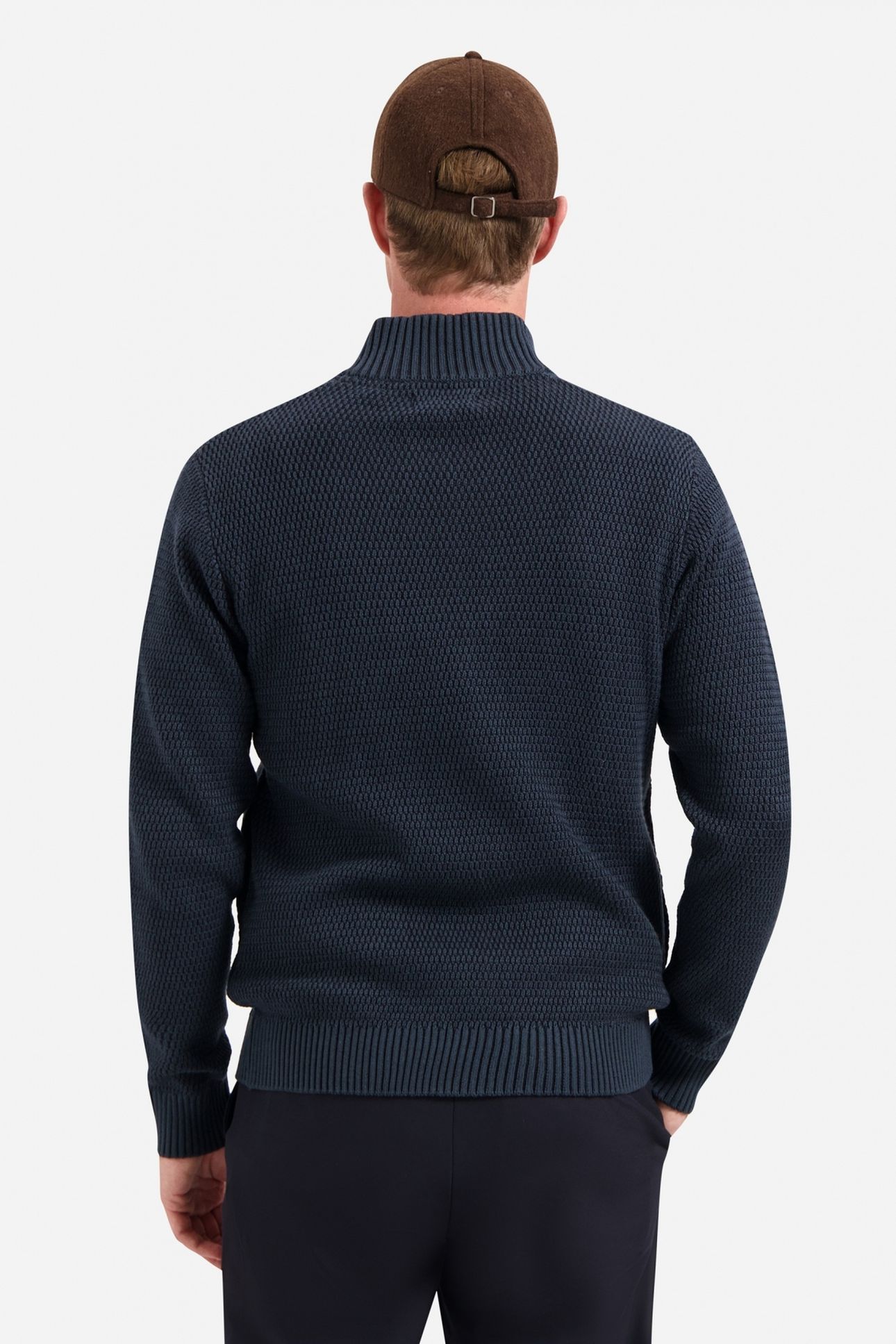 CARDIGAN 2 COLOURED MELANGE NIGHT 4
