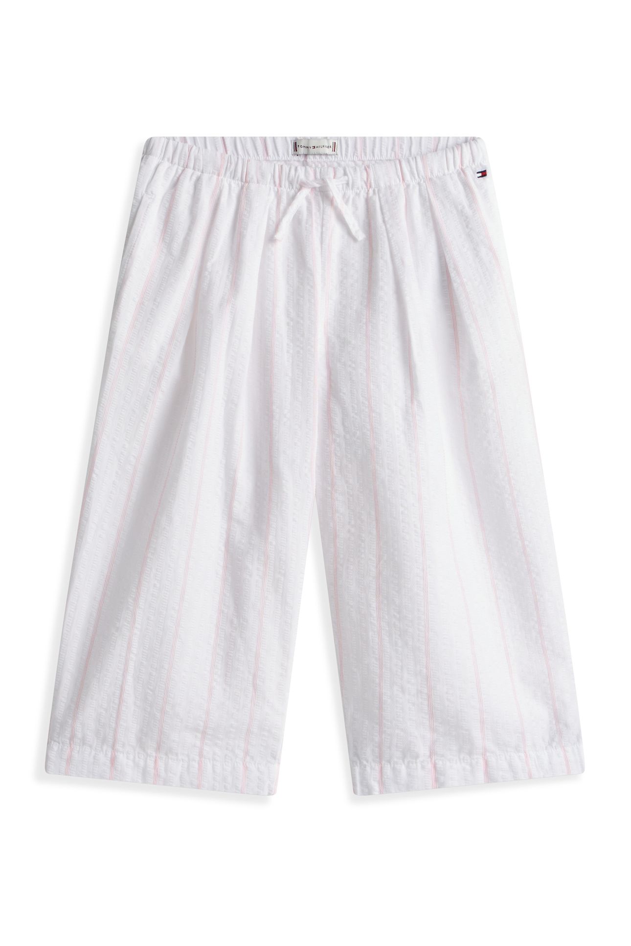 GIRLS SEERSUCKER CULOTTE WHITE 4