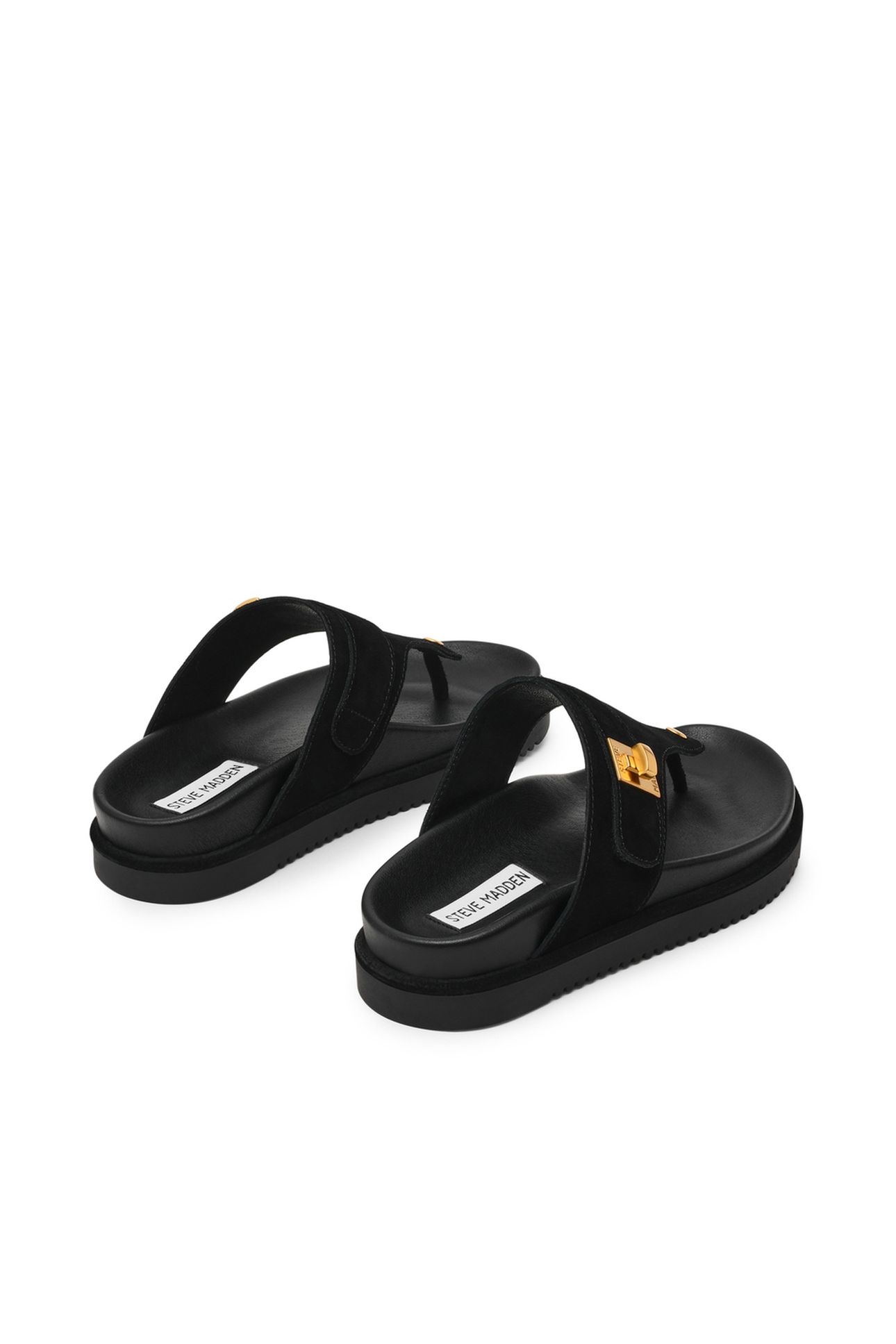 TUNED-IN SANDALS BLACK SUEDE 2