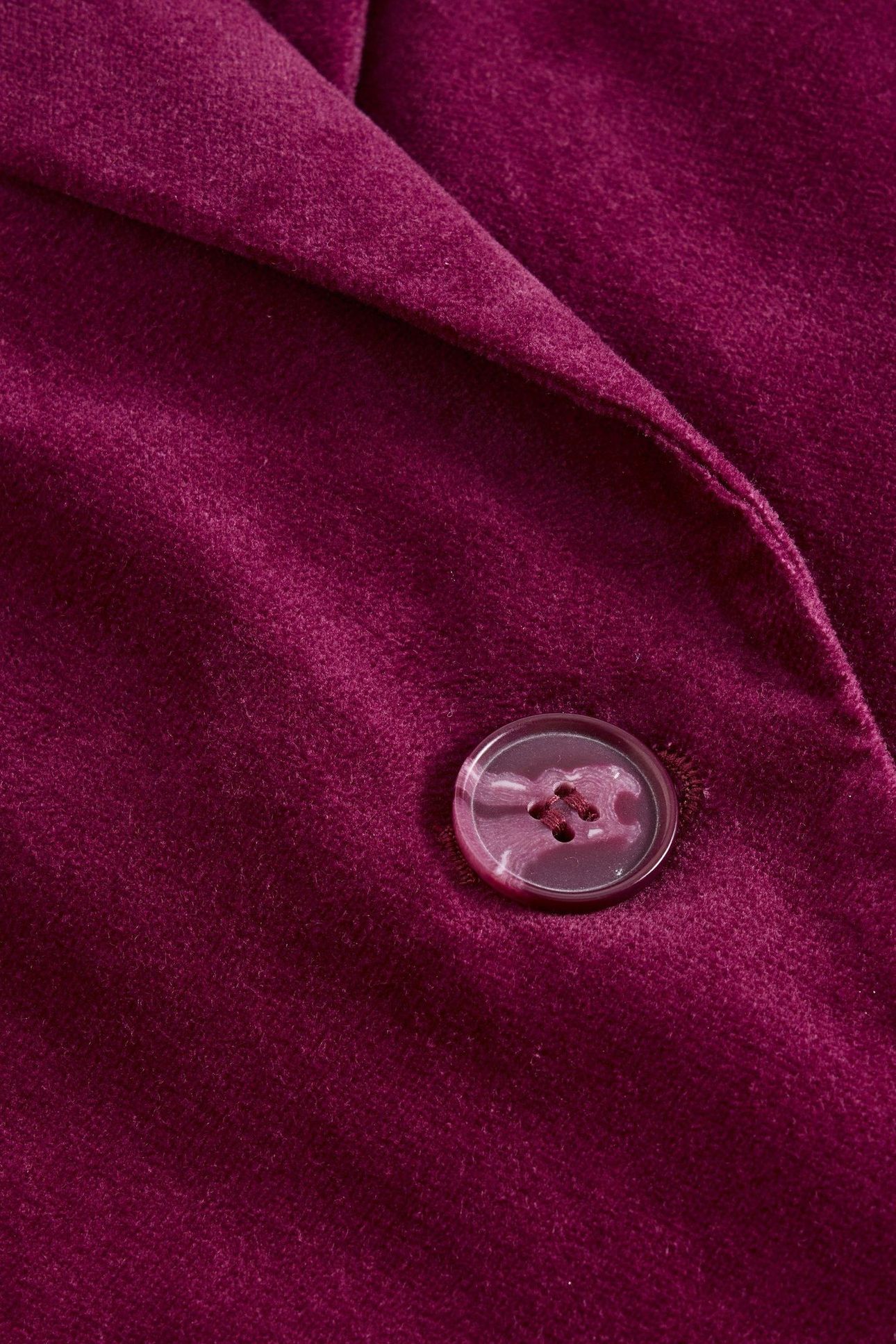 KAMILA VELVET COAT DARK PLUM 6