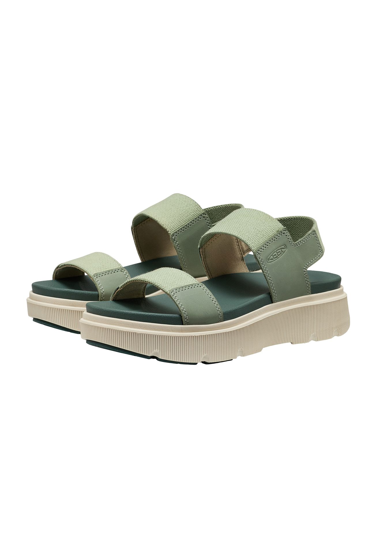 ELLE MILA BACKSTRAP LILY PAD/DARK FOREST 3