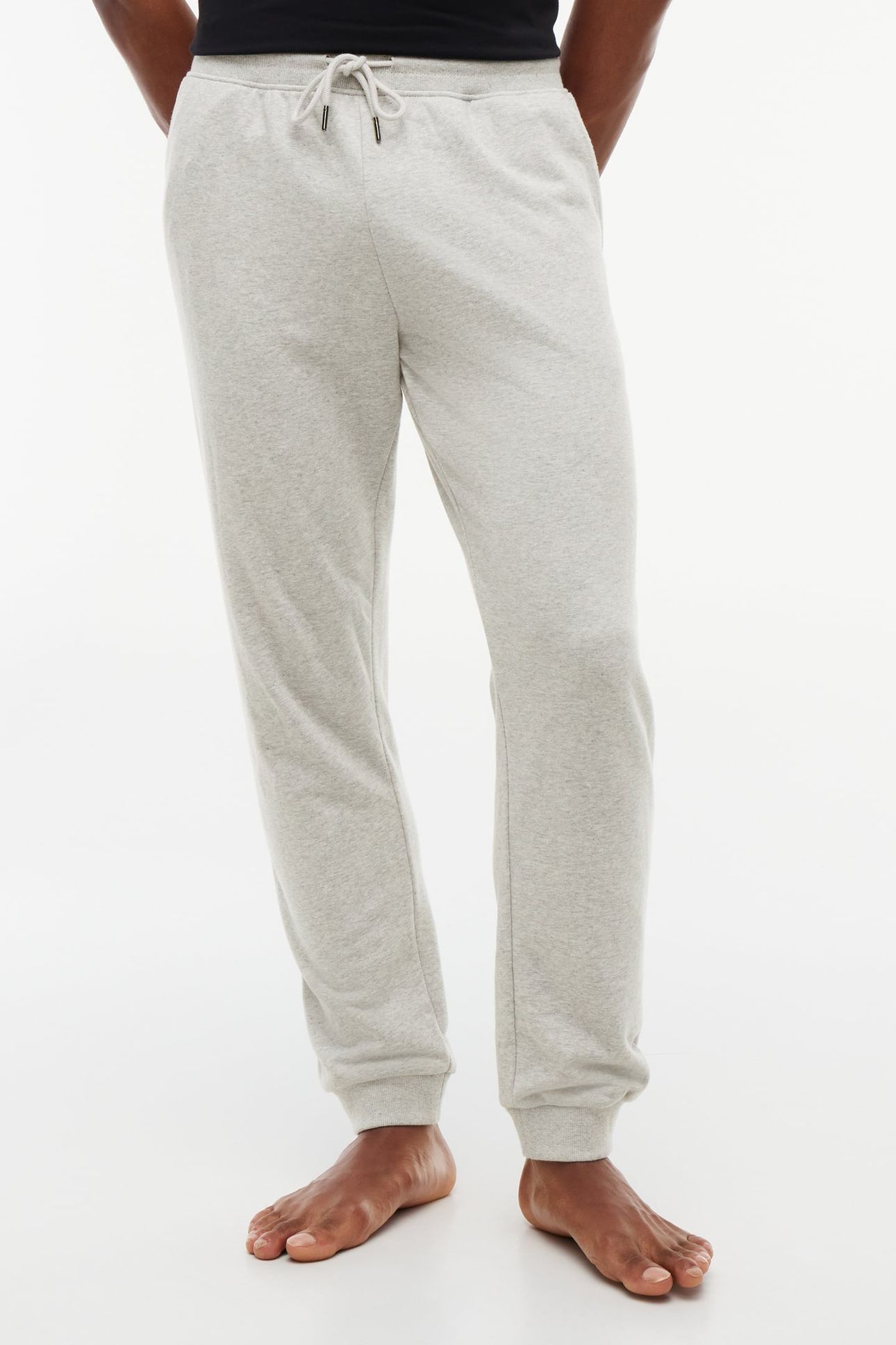 TRACK PANT ICE GREY HEATHER 1