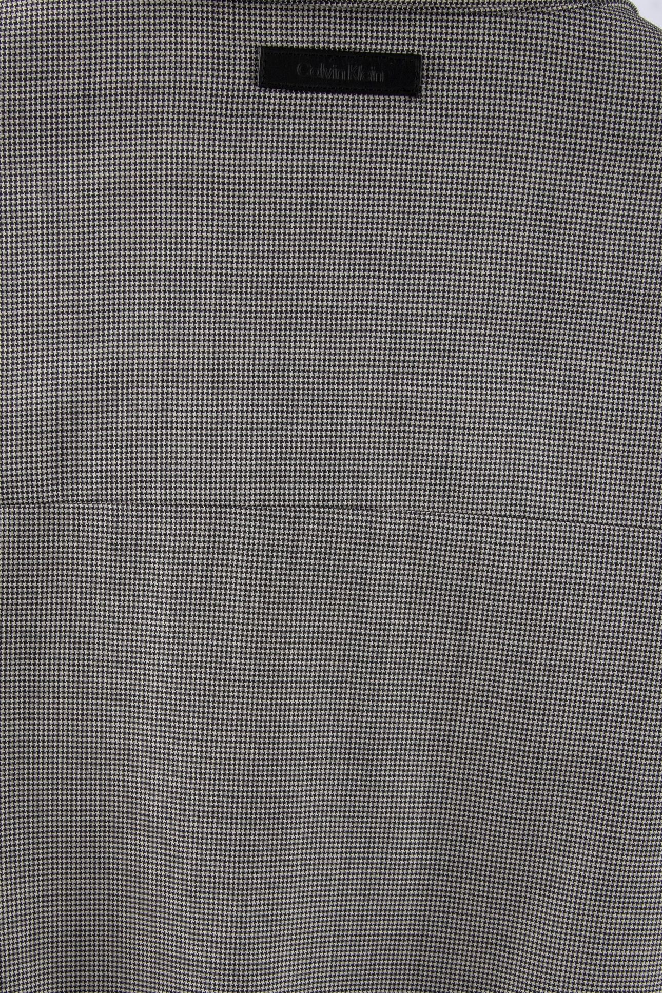 LS WOOL HOUNDSTOOTH JACKET BRILLIANT WHITE 5