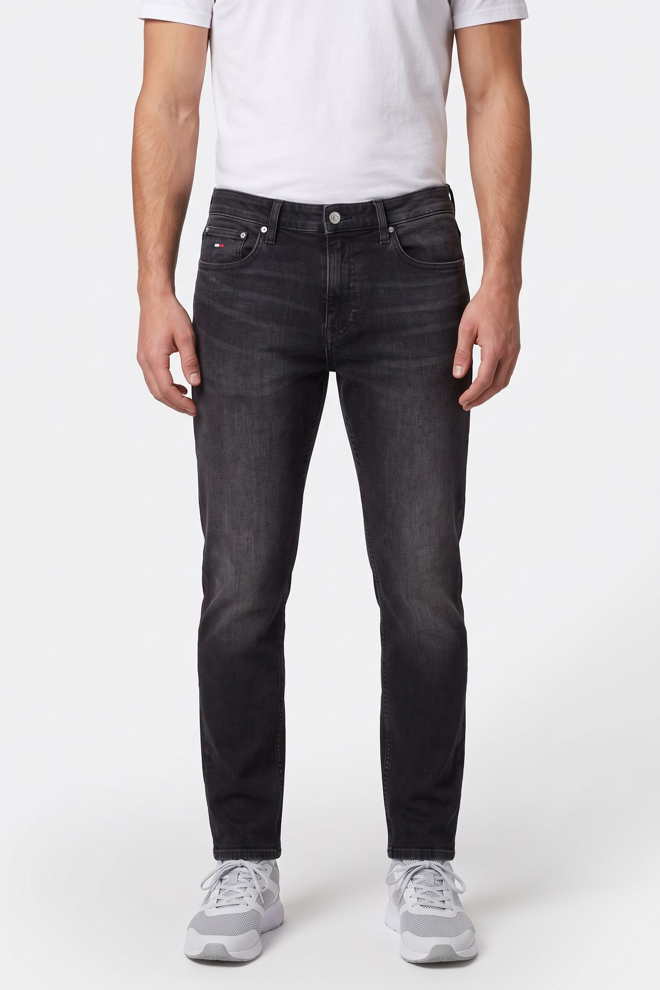 SCANTON SLIM DENIM BLACK 1