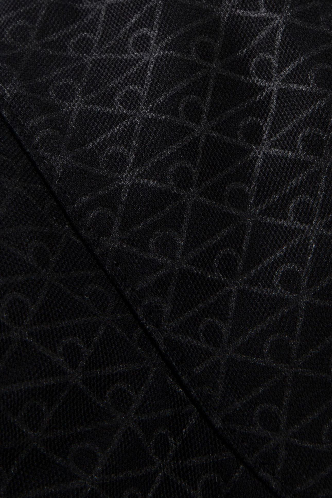 ALL-OVER PRINT WASHED CANVAS BUCKET HAT BLACK 4