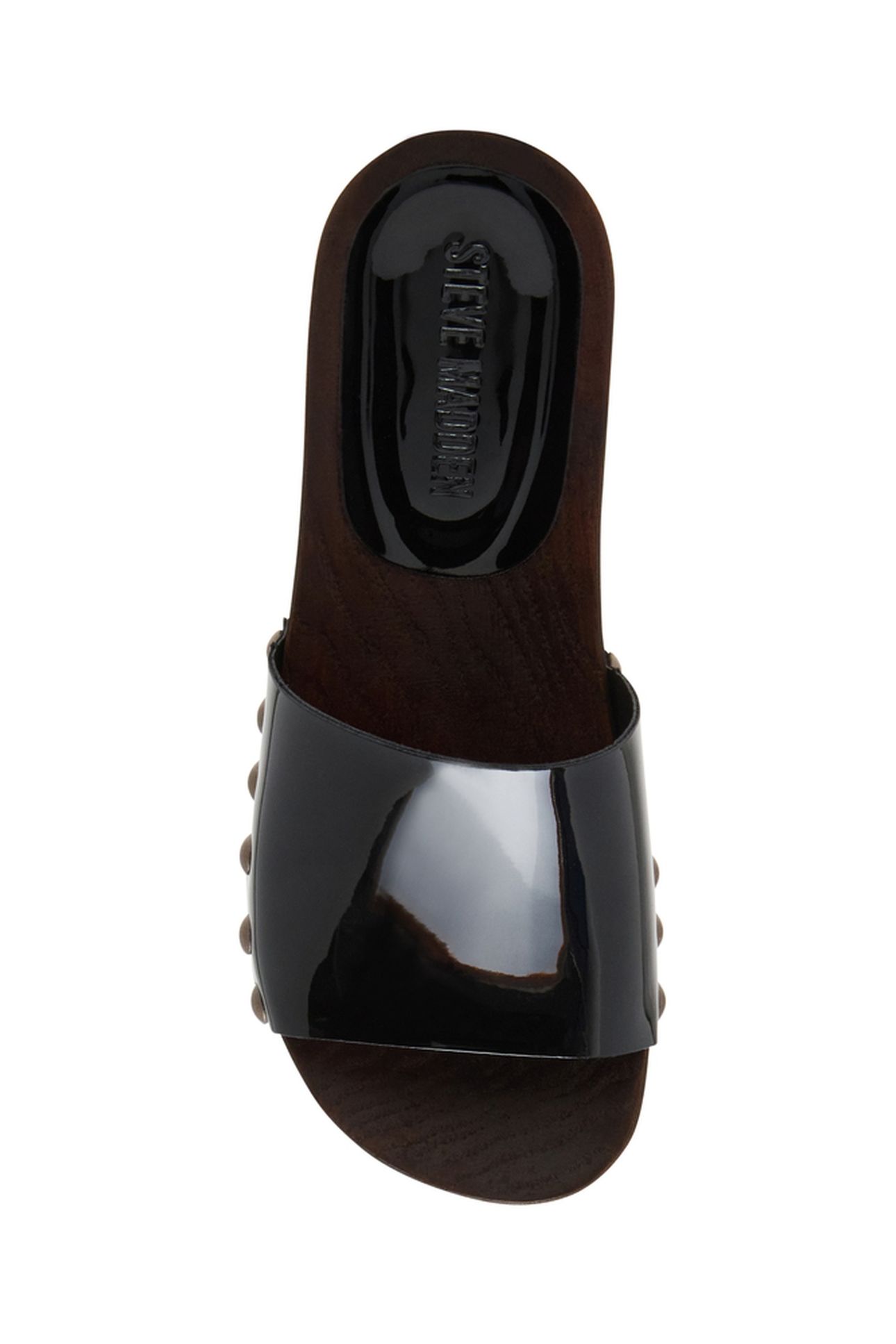 CENTO MULES BLACK PATENT 4