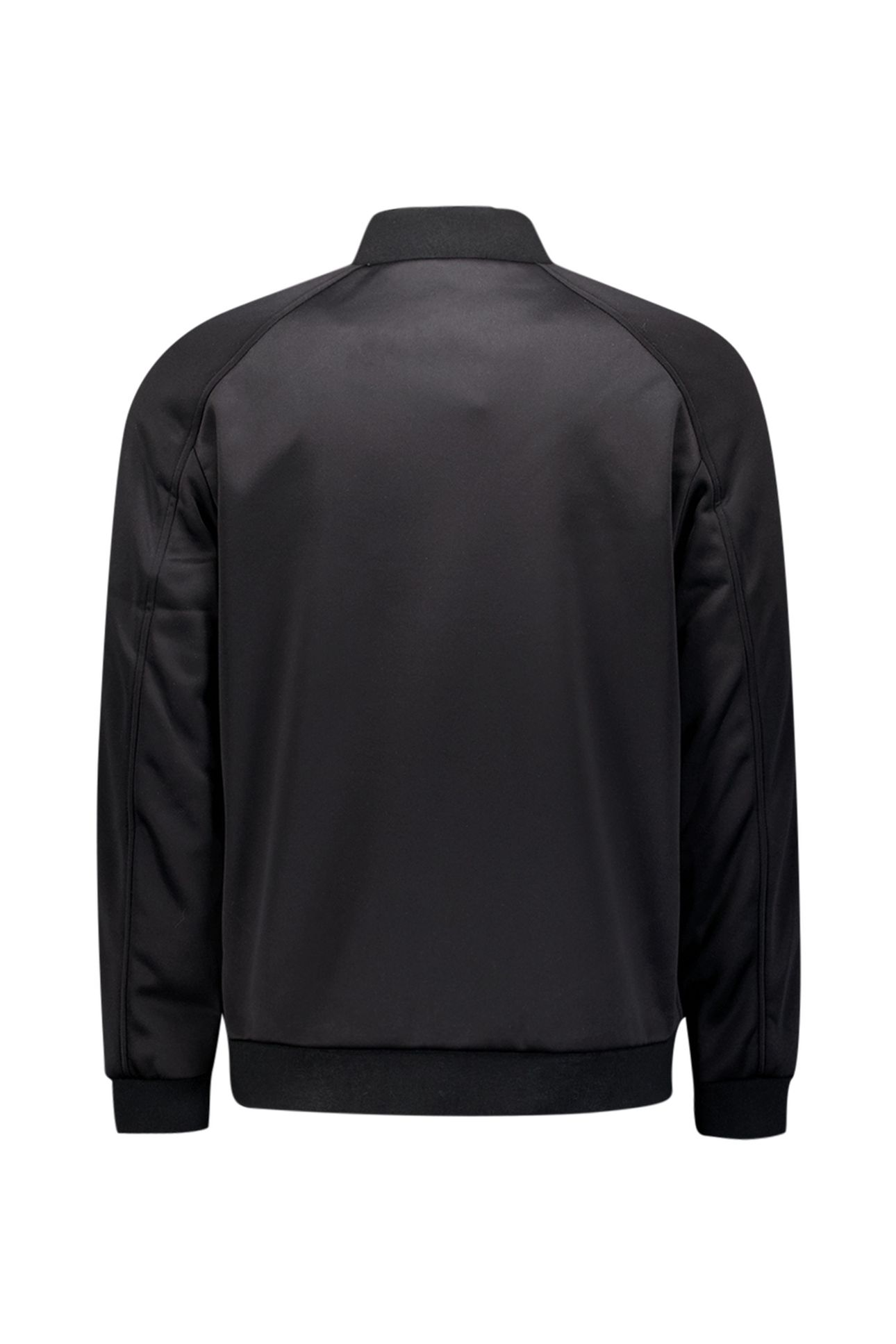 JACKET SHORT FIT SEALED KNITTED MIX BLACK 5