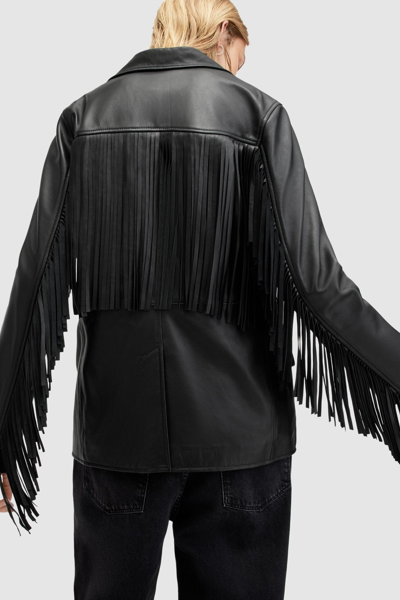 CORINNA TASSEL BLAZE BLACK 6