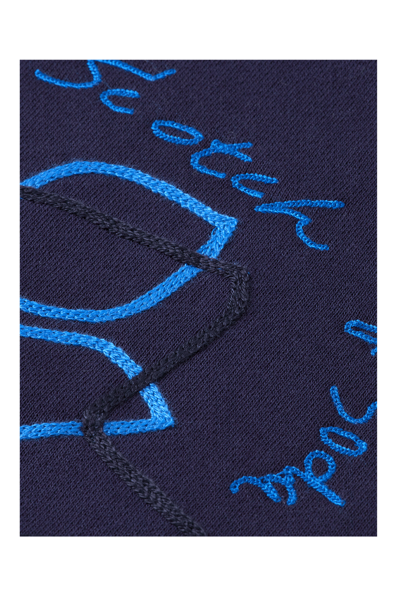 FRONT + BACK AW HOODIE PEACOAT 6