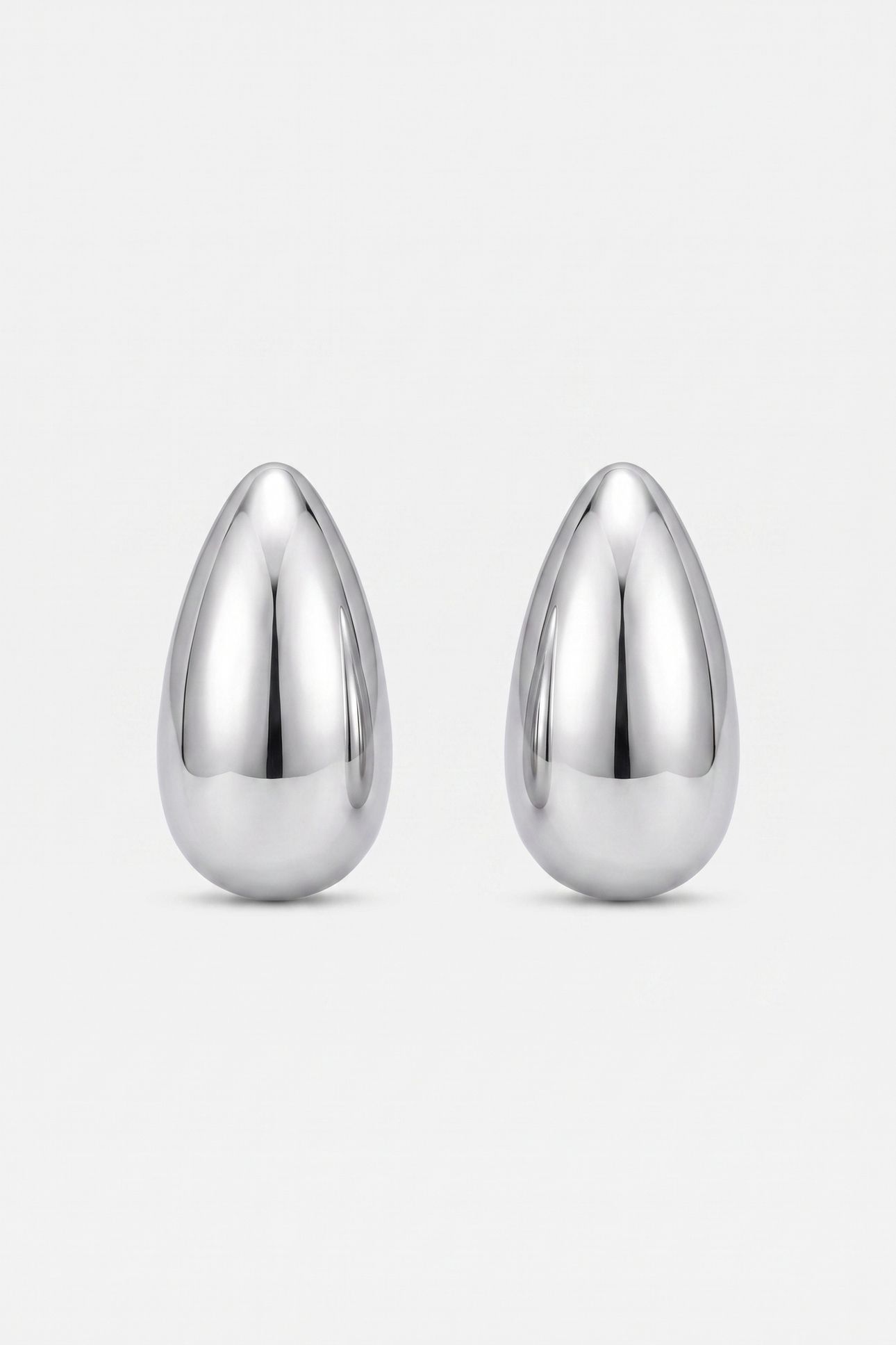 BIG DROP OHRRINGE SILVER 4