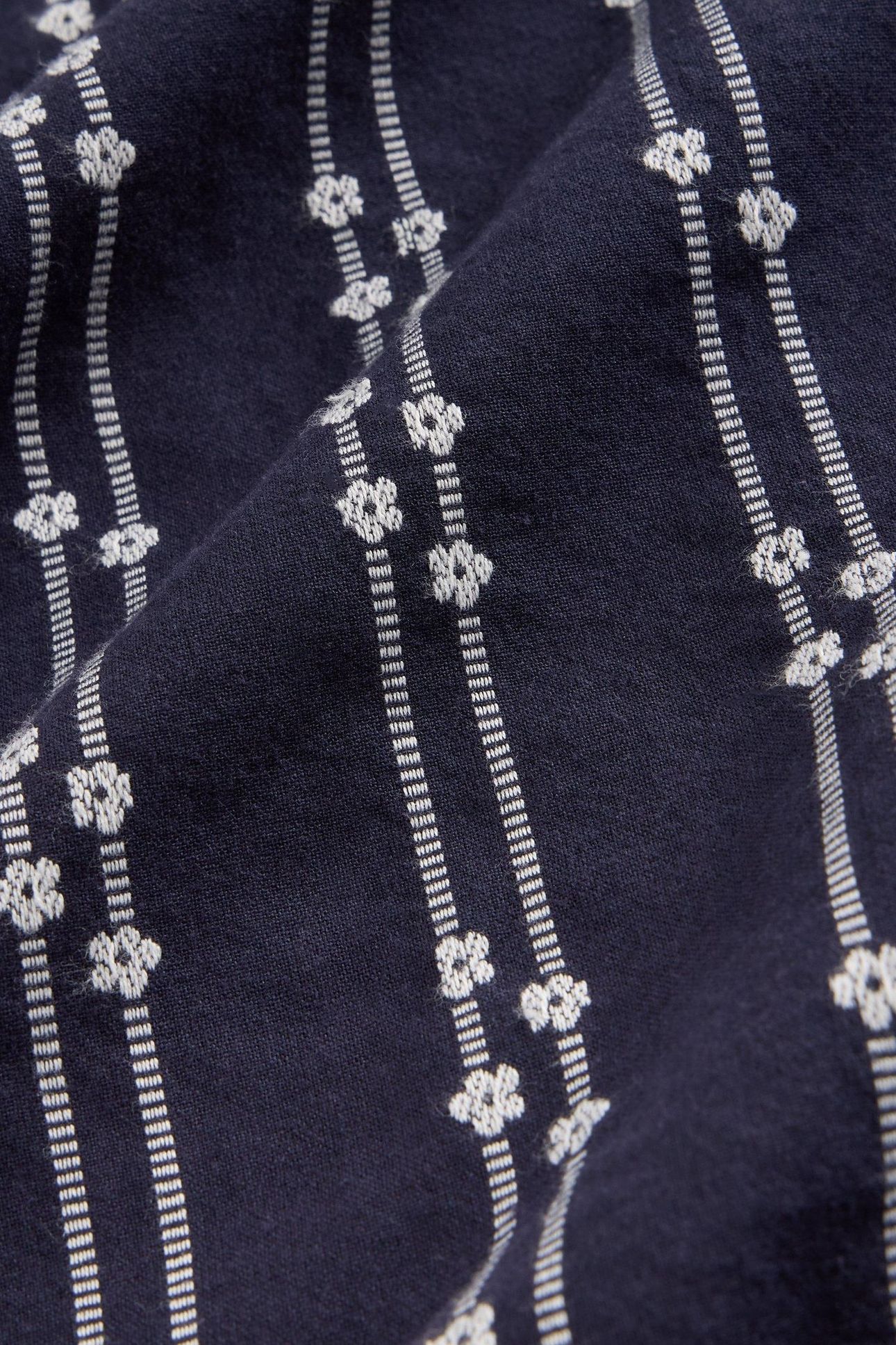 RAE ORGANIC COTTON TOP NAVY MULTI 7