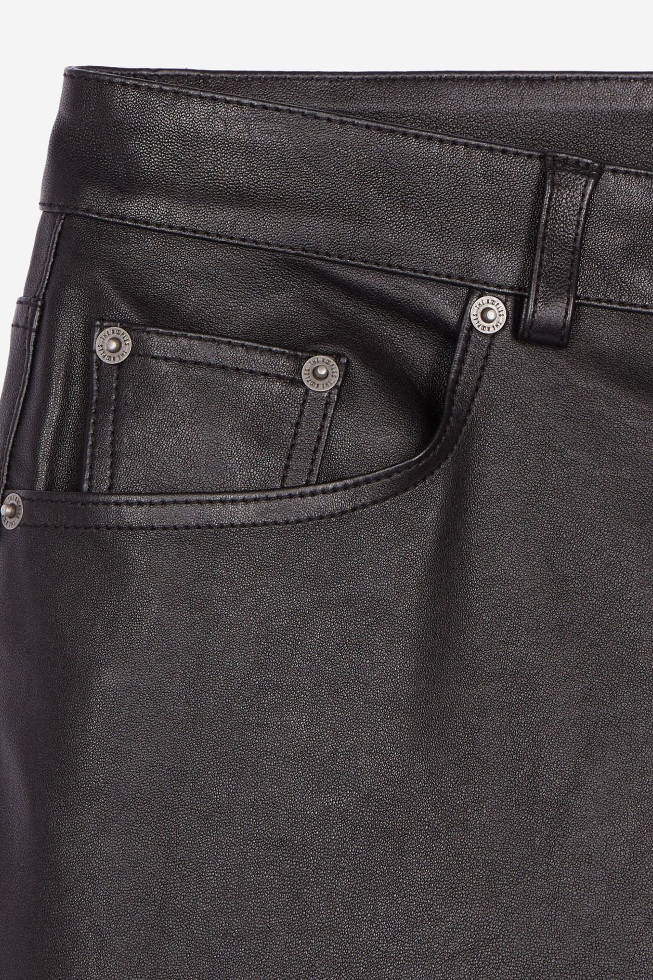 LEATHER TROUSERS BLACK 7