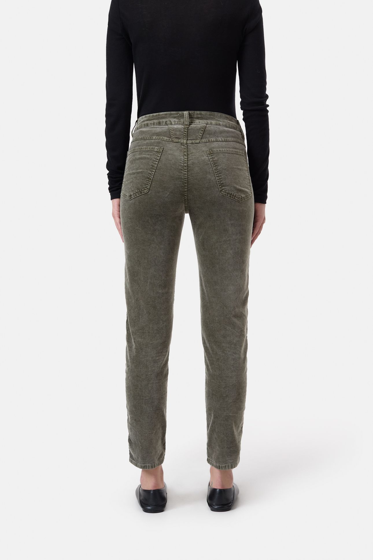 PEDAL PUSHER PANTS VER GREEN 2