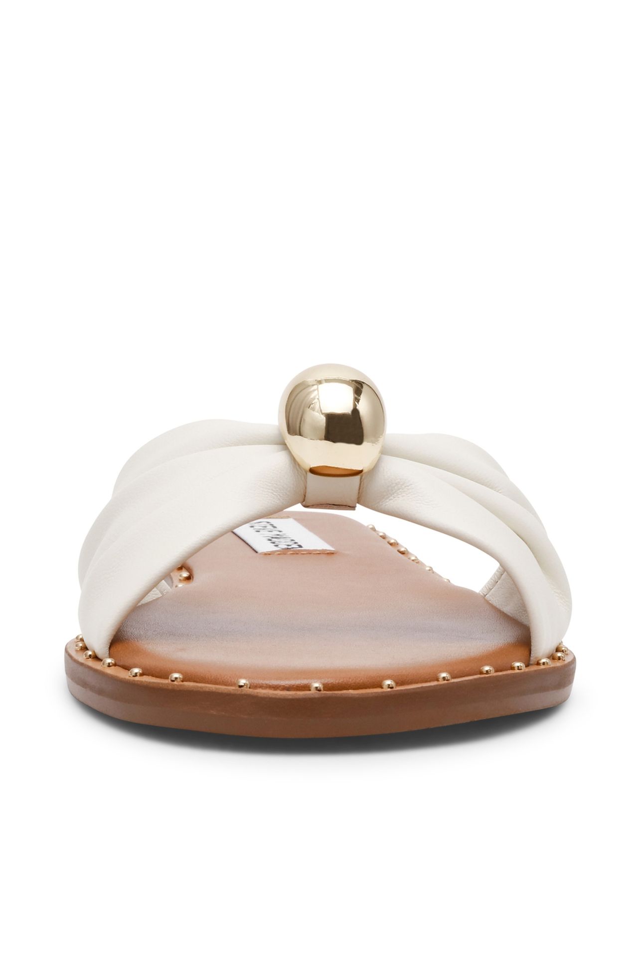 DIPSY SANDALS WHITE LEATHER 5
