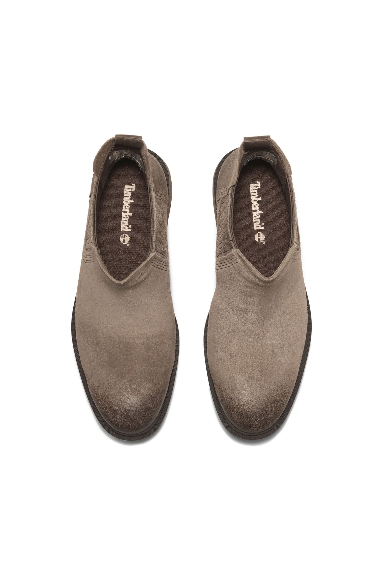BRIMFIELD MID CHELSEA BOOT MEDIUM BROWN SUEDE 6
