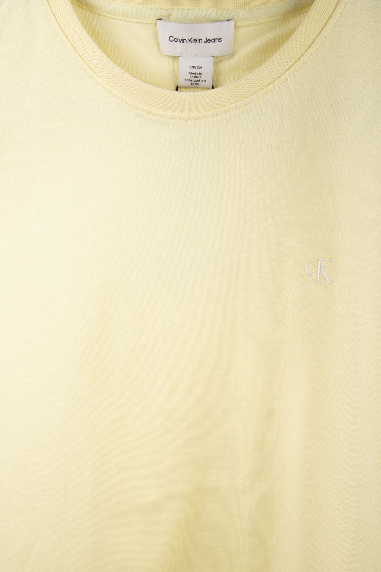 SS MONOGRAM CREW TEE FRENCH VANILLA 4