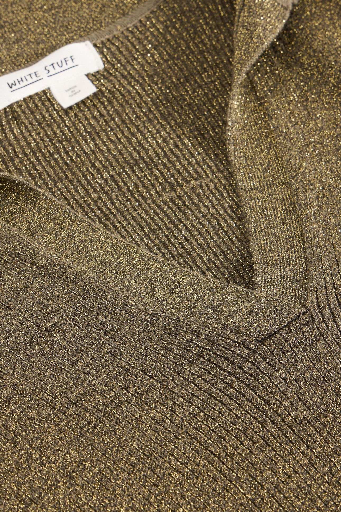 RILEY SPARKLE RIB COLLAR KHAKI GREEN 5