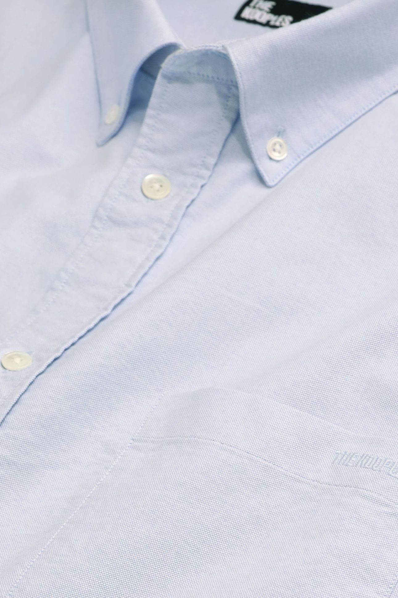 LONG-SLEEVED SHIRT WITH CLASSIC COLLAR LIGHT BLUE 7