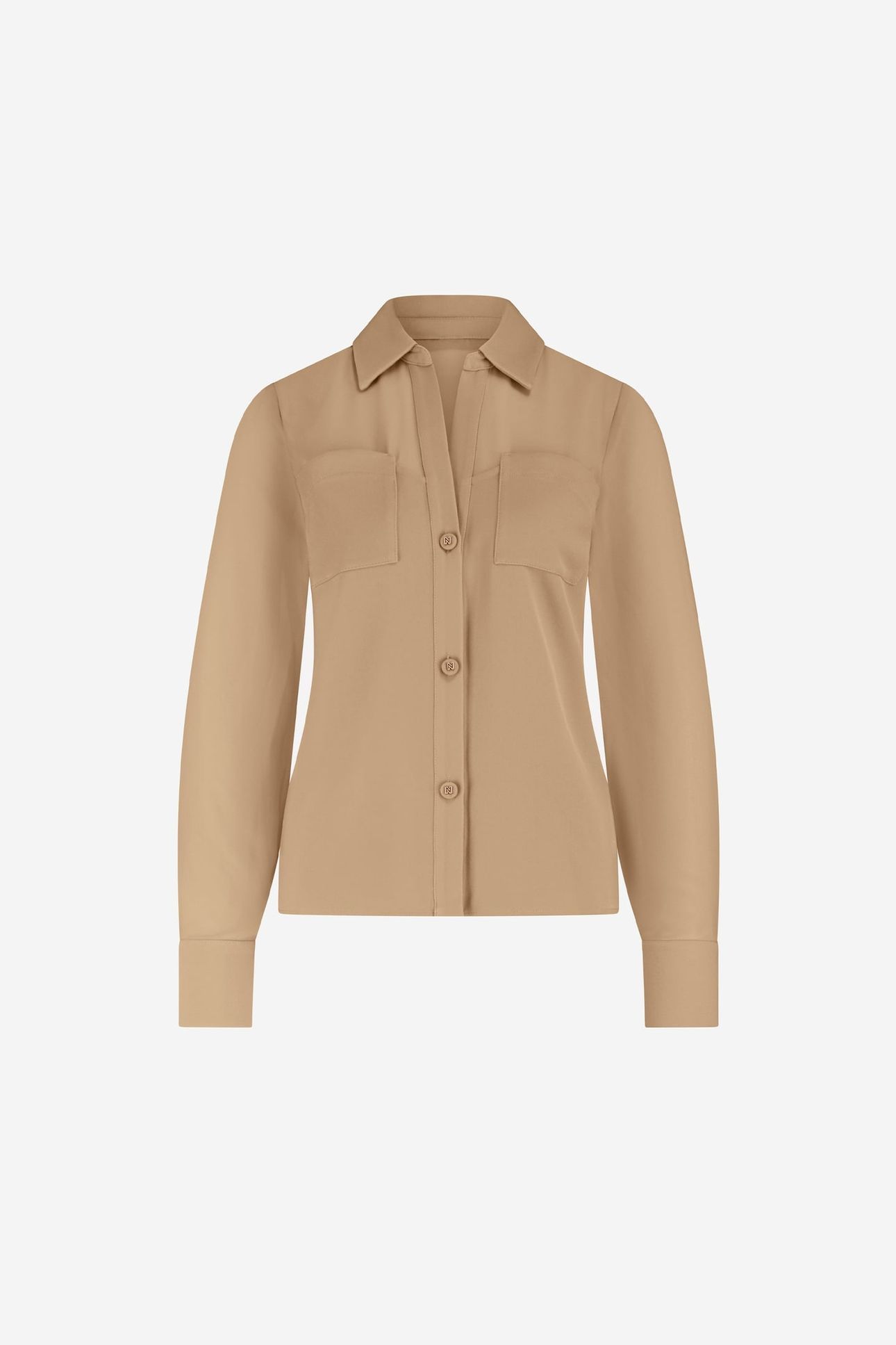 LARISA BLOUSE HAZELNUT 1