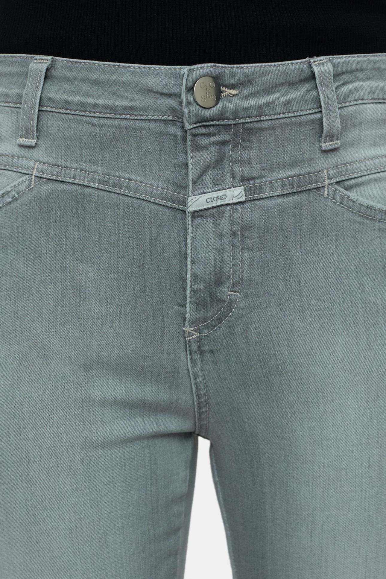 SKINNY PUSHER JEANS LIGHT GREY 6