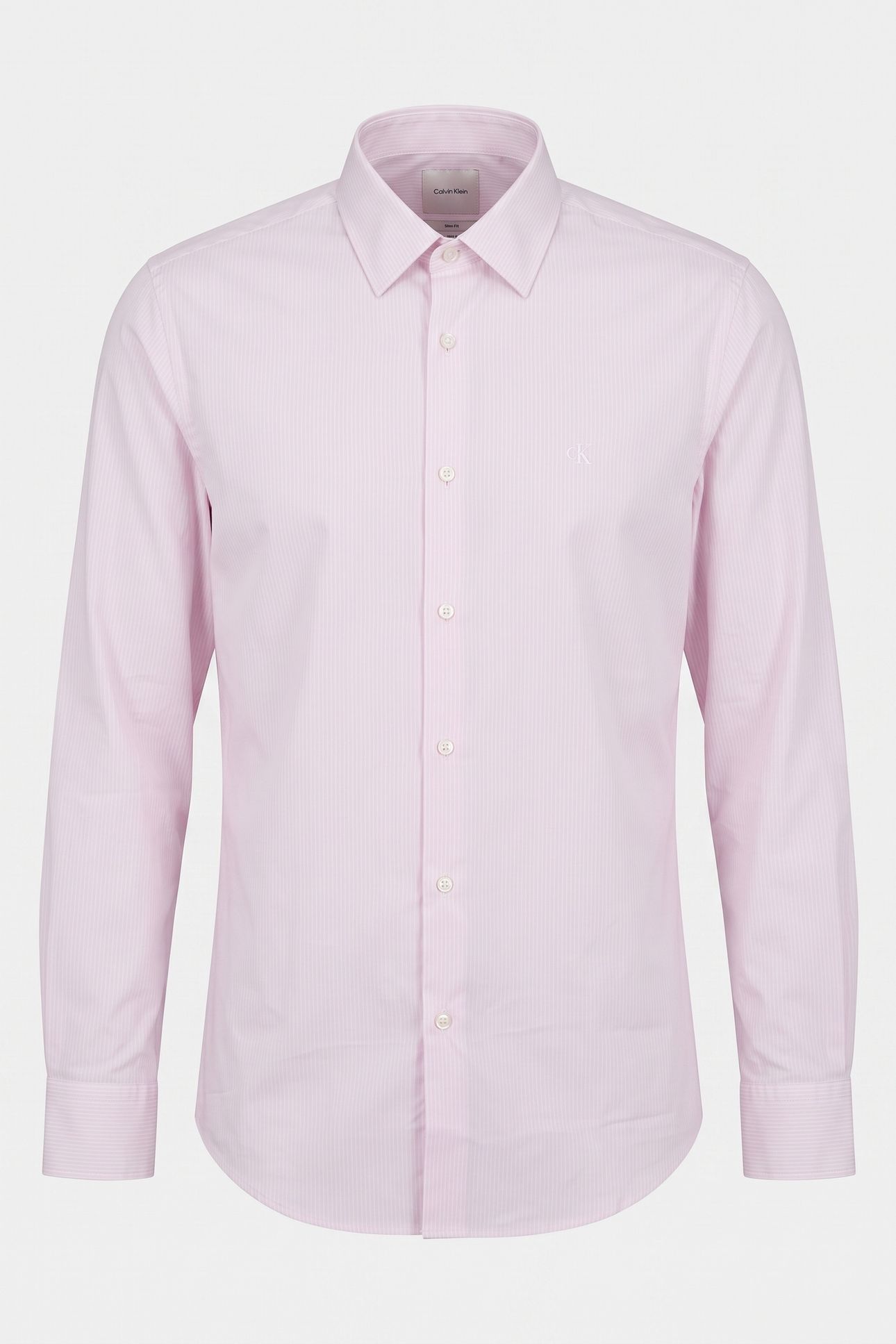 LS THIN STRIPE STRETCH SHIRT BALLET SLIPPER 3