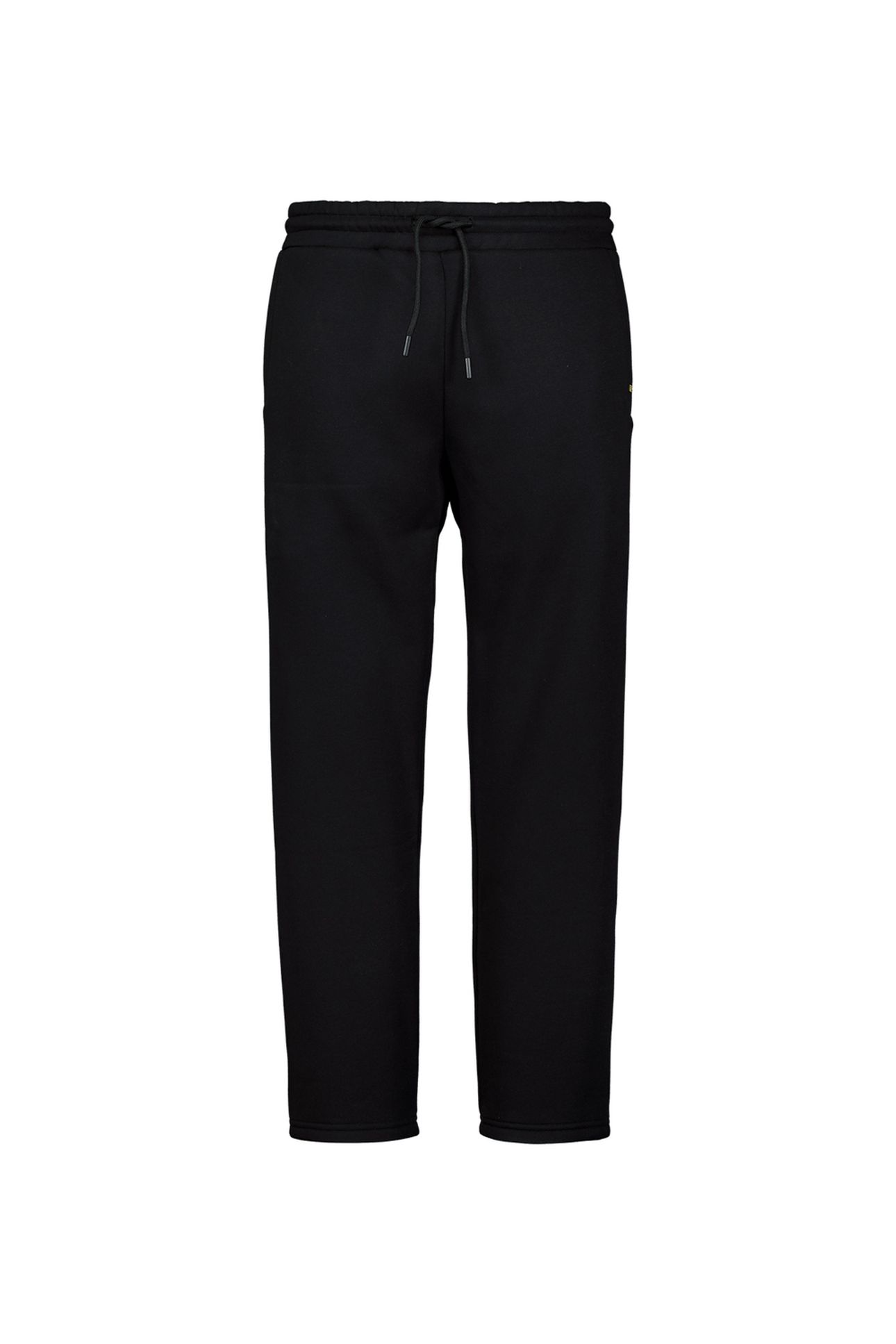 PANTS RELAX FIT BRUSHED INSIDE BLACK 4