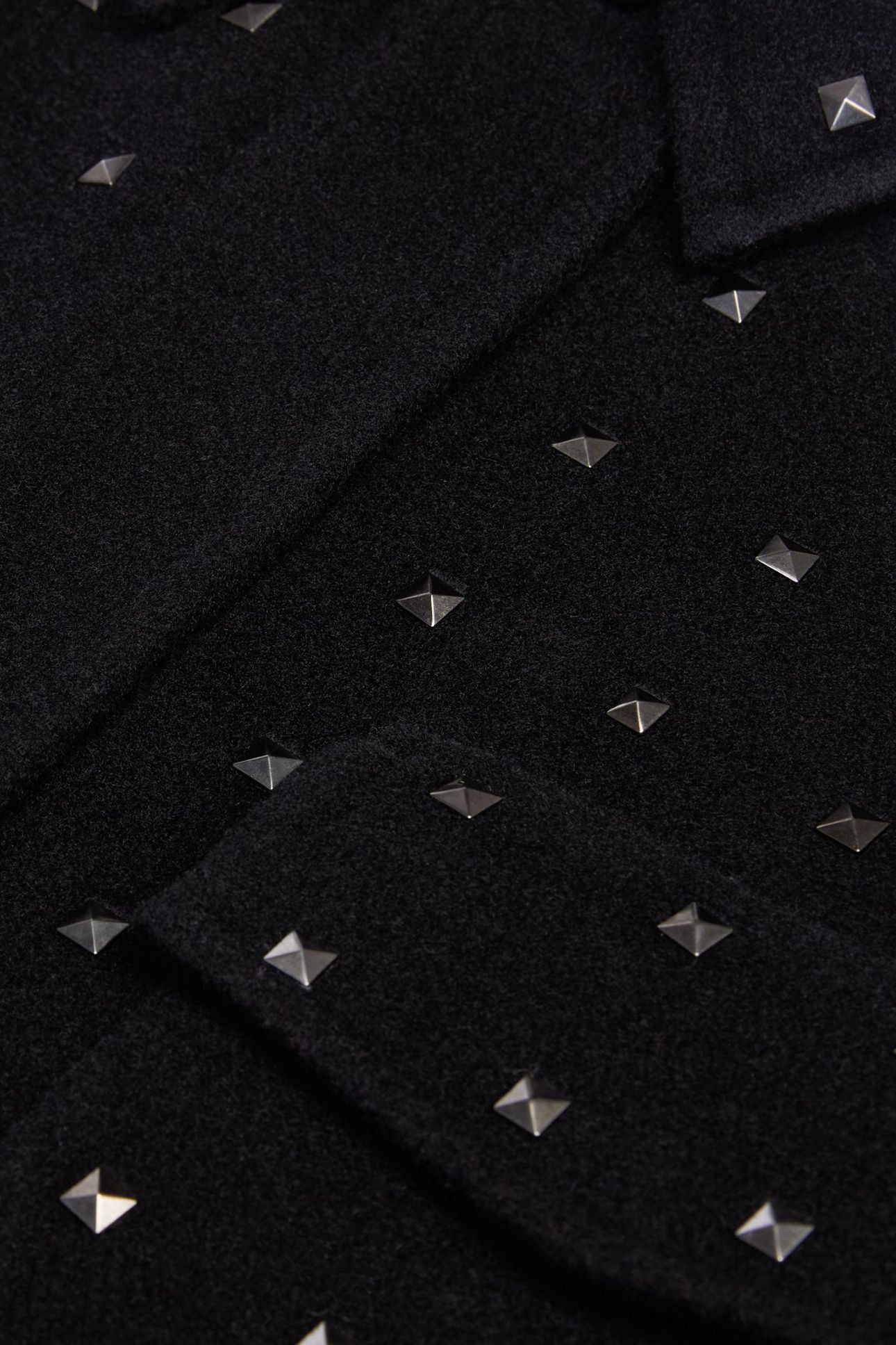 BLOUSON DOUBLE FACE DETAILS STUDS BLACK 5