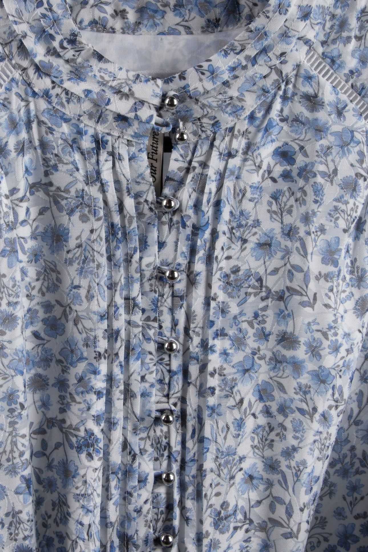 GUESS ECO ADÈLAIDE LS FLARE DR PETIT FLEUR PRINT 4