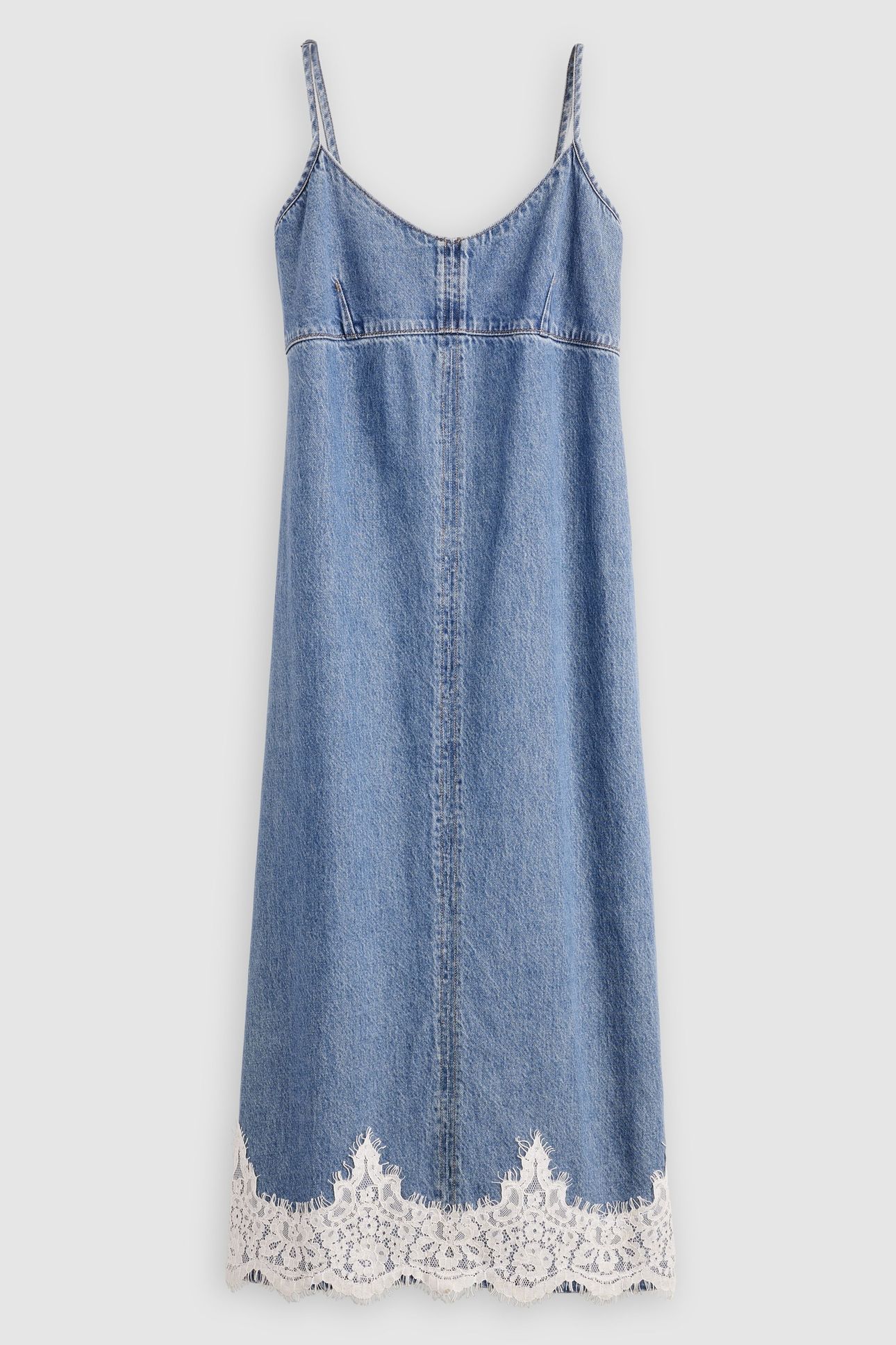 90'S DENIM SLIP DRESS 4