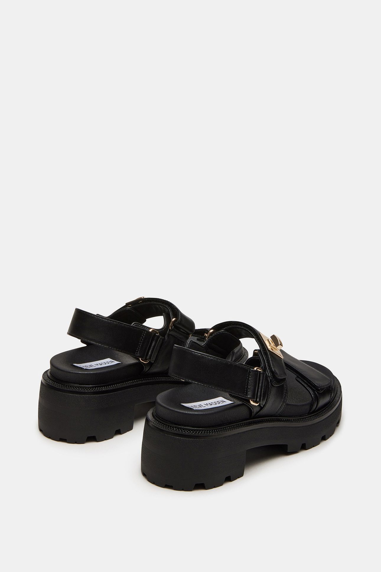 SUPERMONA SANDALS BLACK LEATHER 2