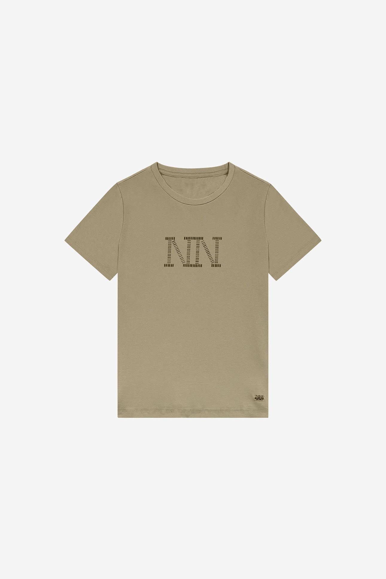 STUD T-SHIRT FERN GREEN 1