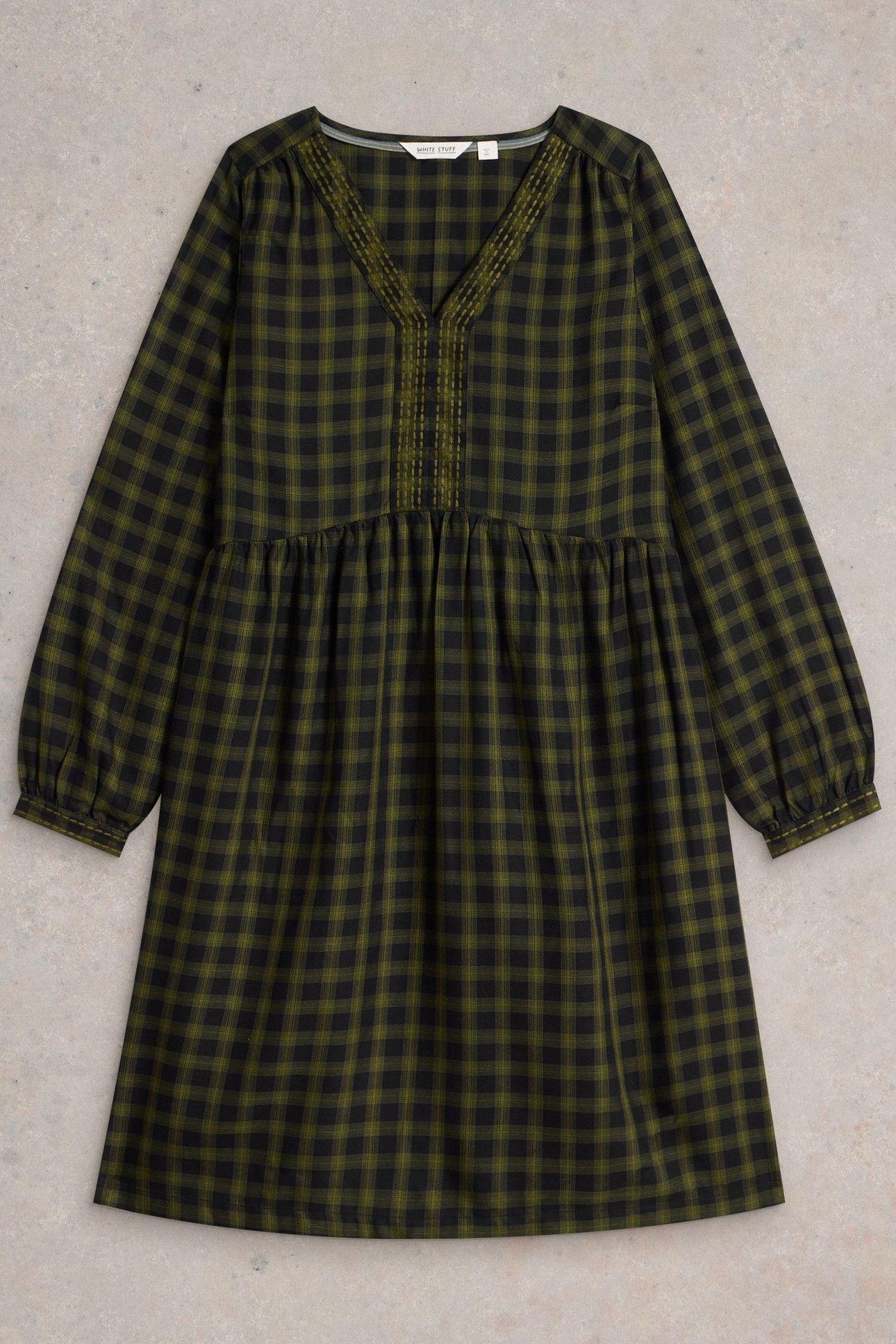 PENELOPE DRESS GREEN MULTI 5