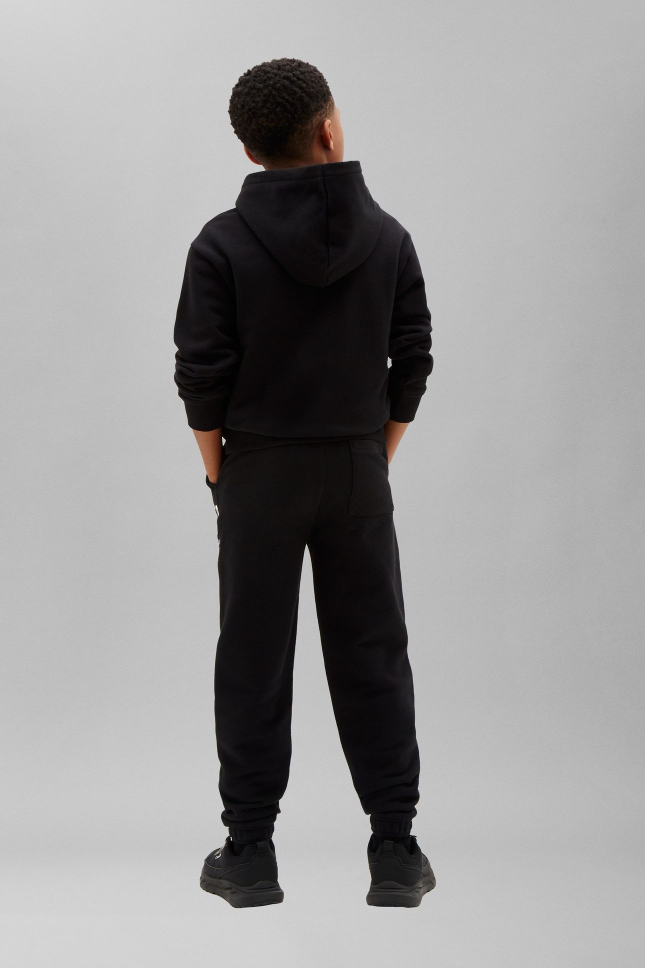 BOYS GRAPHIC RELAXED PANT BLACK 2