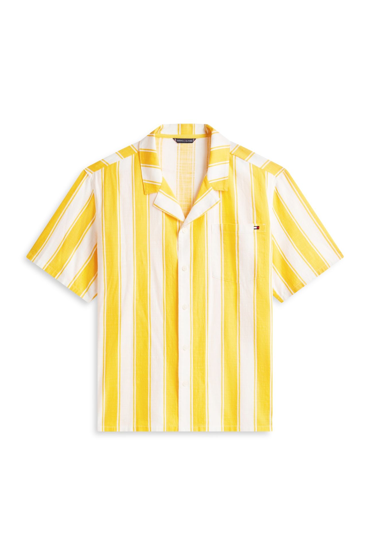 WOVEN BOWLING SHIRT SUMMER STRIPE SUNSHOWER 4