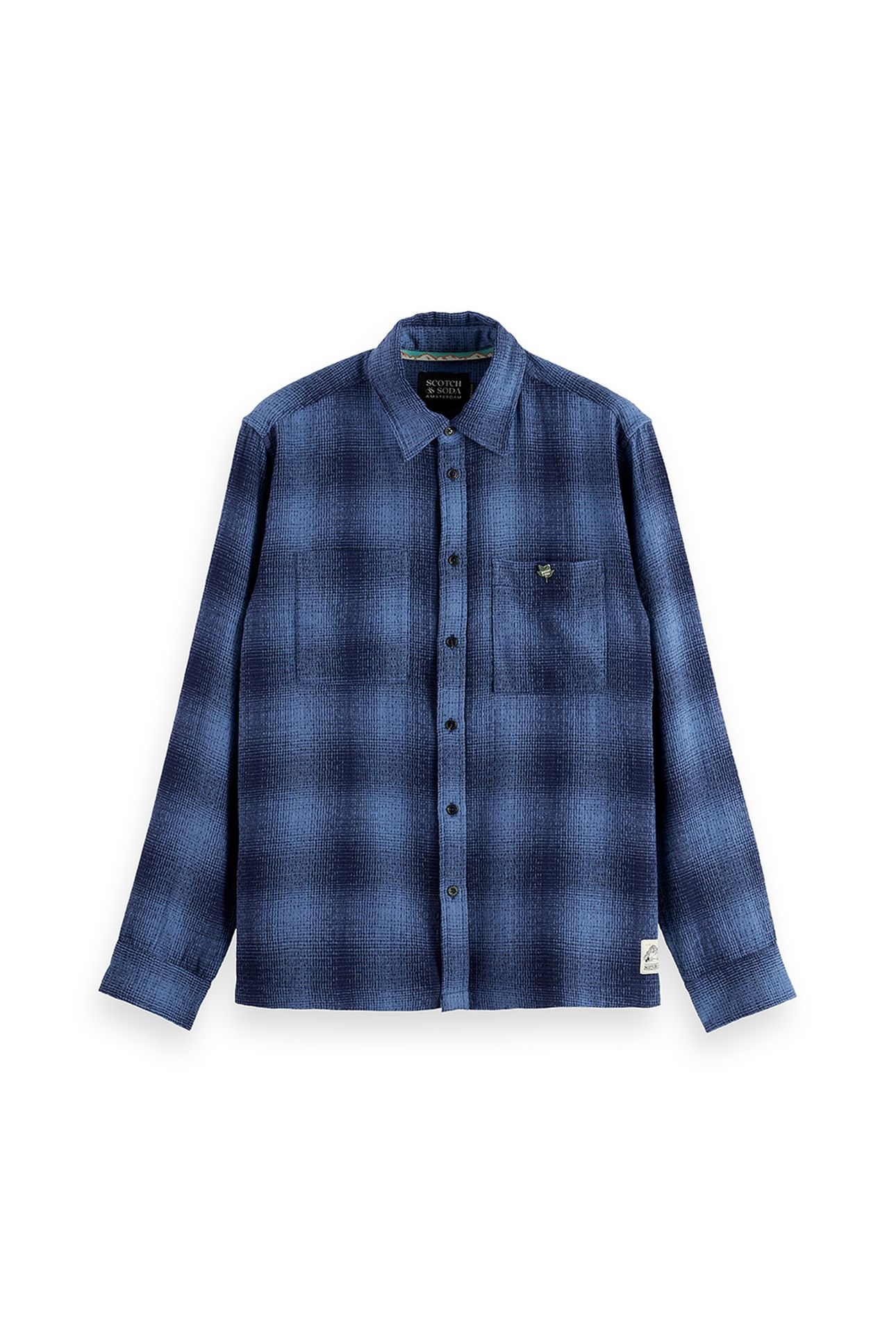SHADOW CHECK SHIRT PEACOAT SHADOW CHECK 5