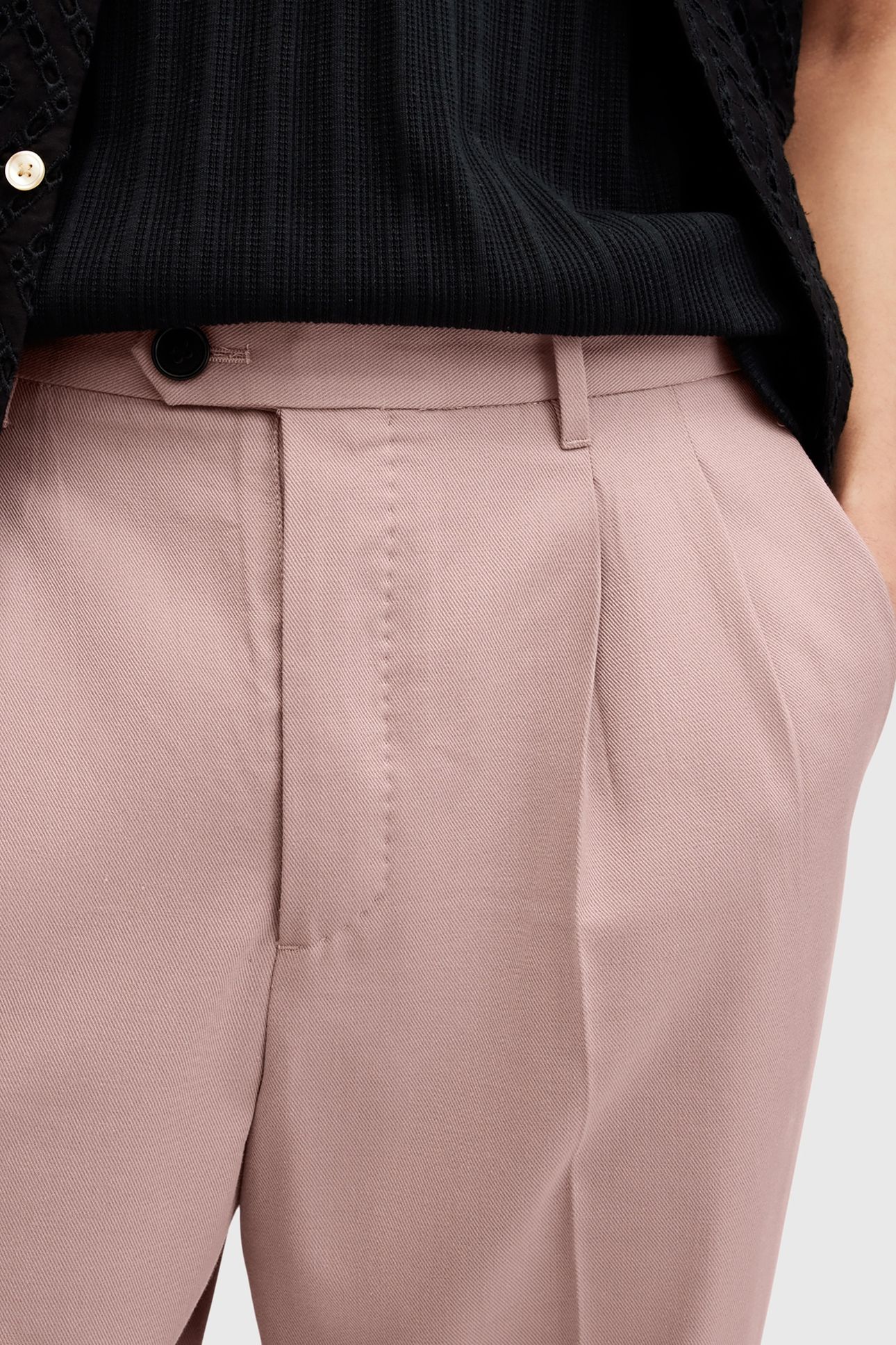 TALLIS TROUSER DUSTY PINK 6